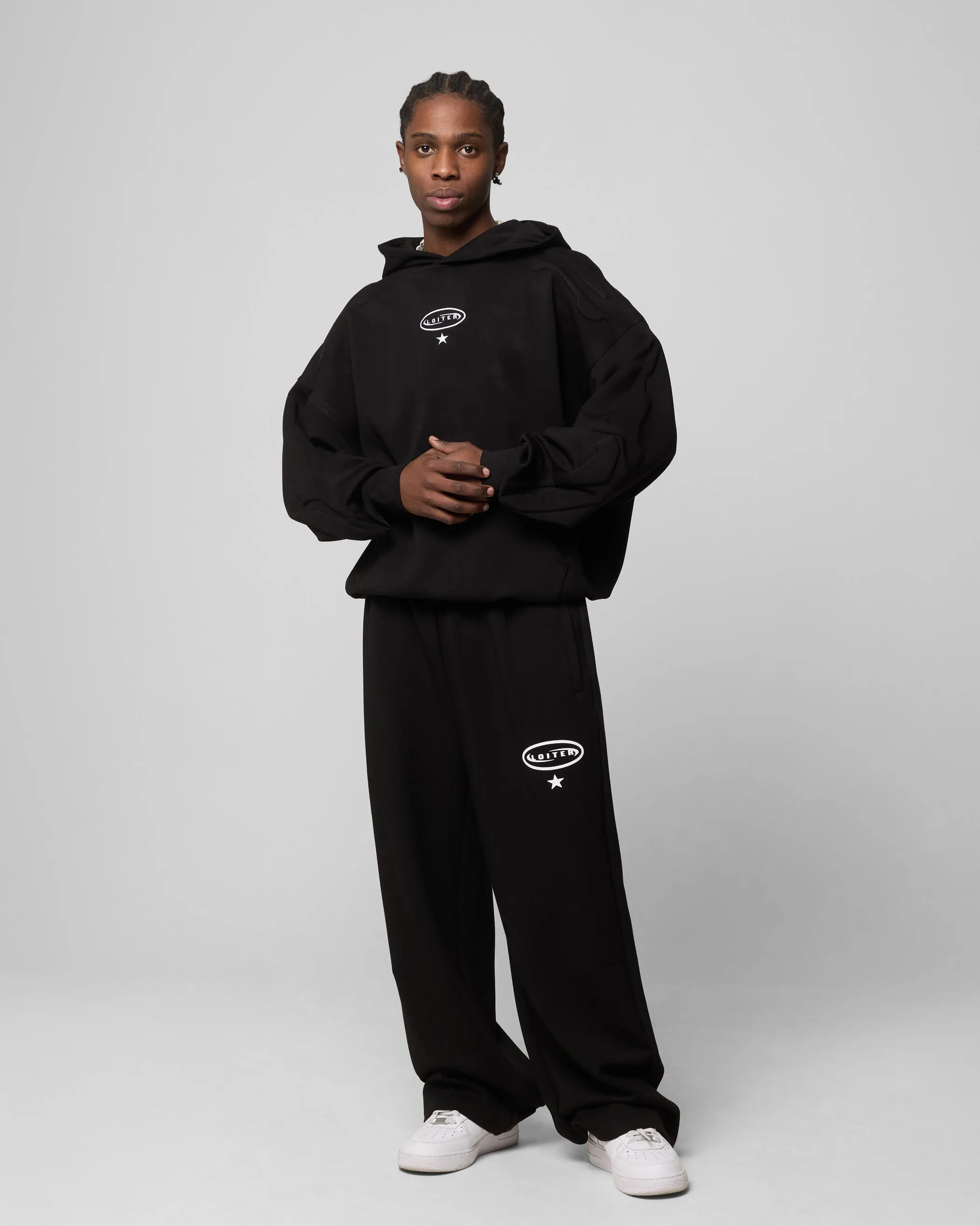 Loiter Sandevistan Hoodie Black sold by Culture Kings product image thumbnail 3