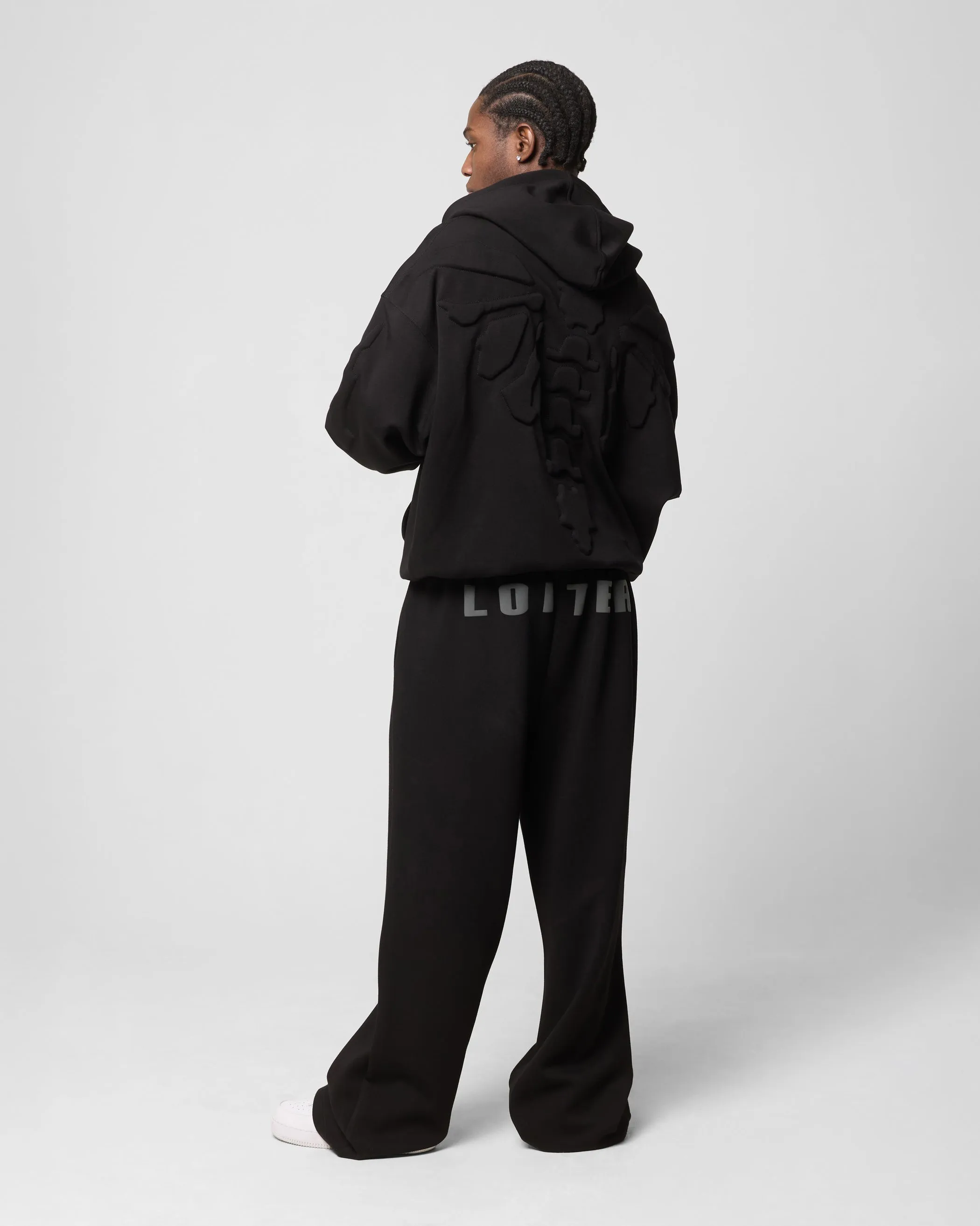 Loiter Sandevistan Hoodie Black sold by Culture Kings product image thumbnail 4