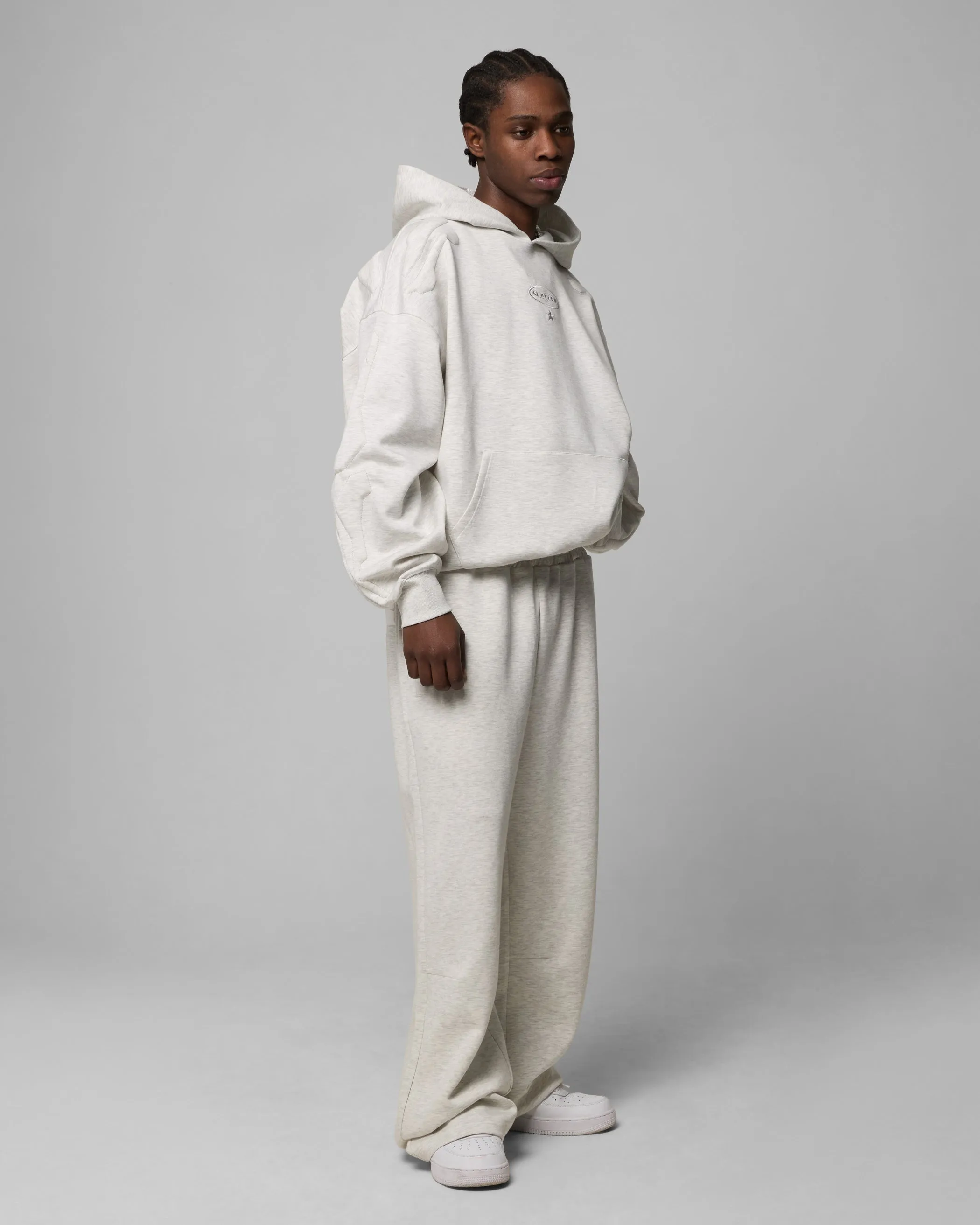 Loiter Sandevistan Hoodie Grey Marle sold by Culture Kings product image thumbnail 3