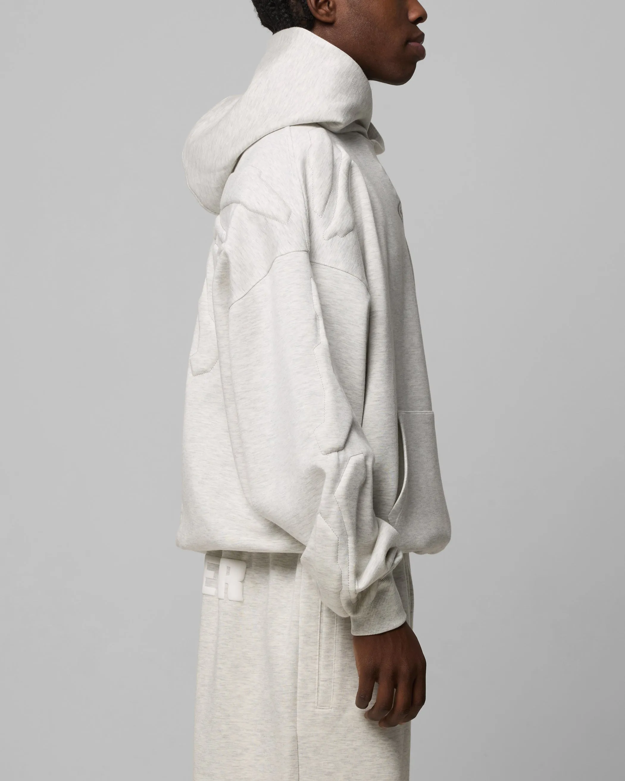 Loiter Sandevistan Hoodie Grey Marle sold by Culture Kings product image thumbnail 5