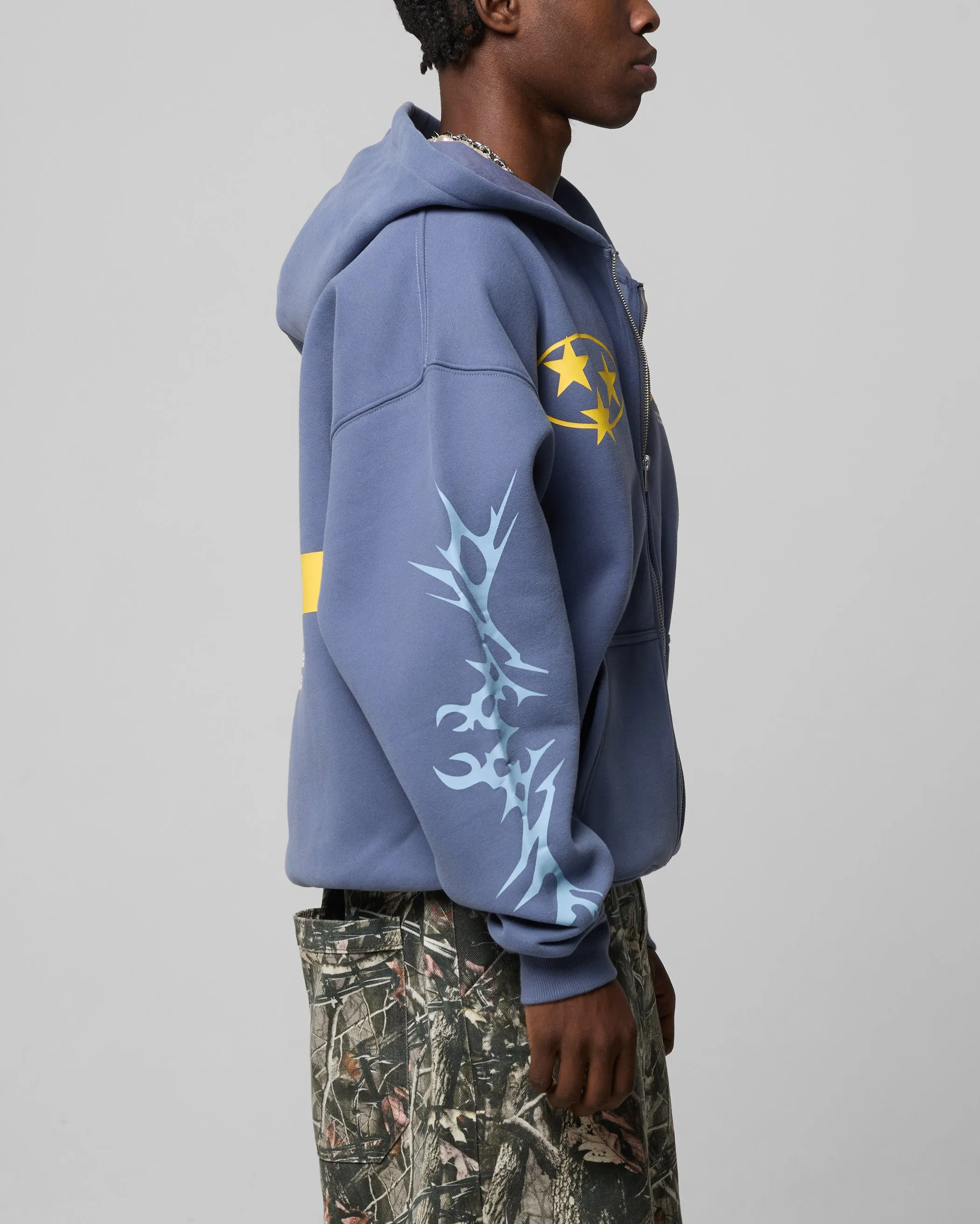 Loiter Solar Zip Hoodie Blue sold by Culture Kings product image thumbnail 5