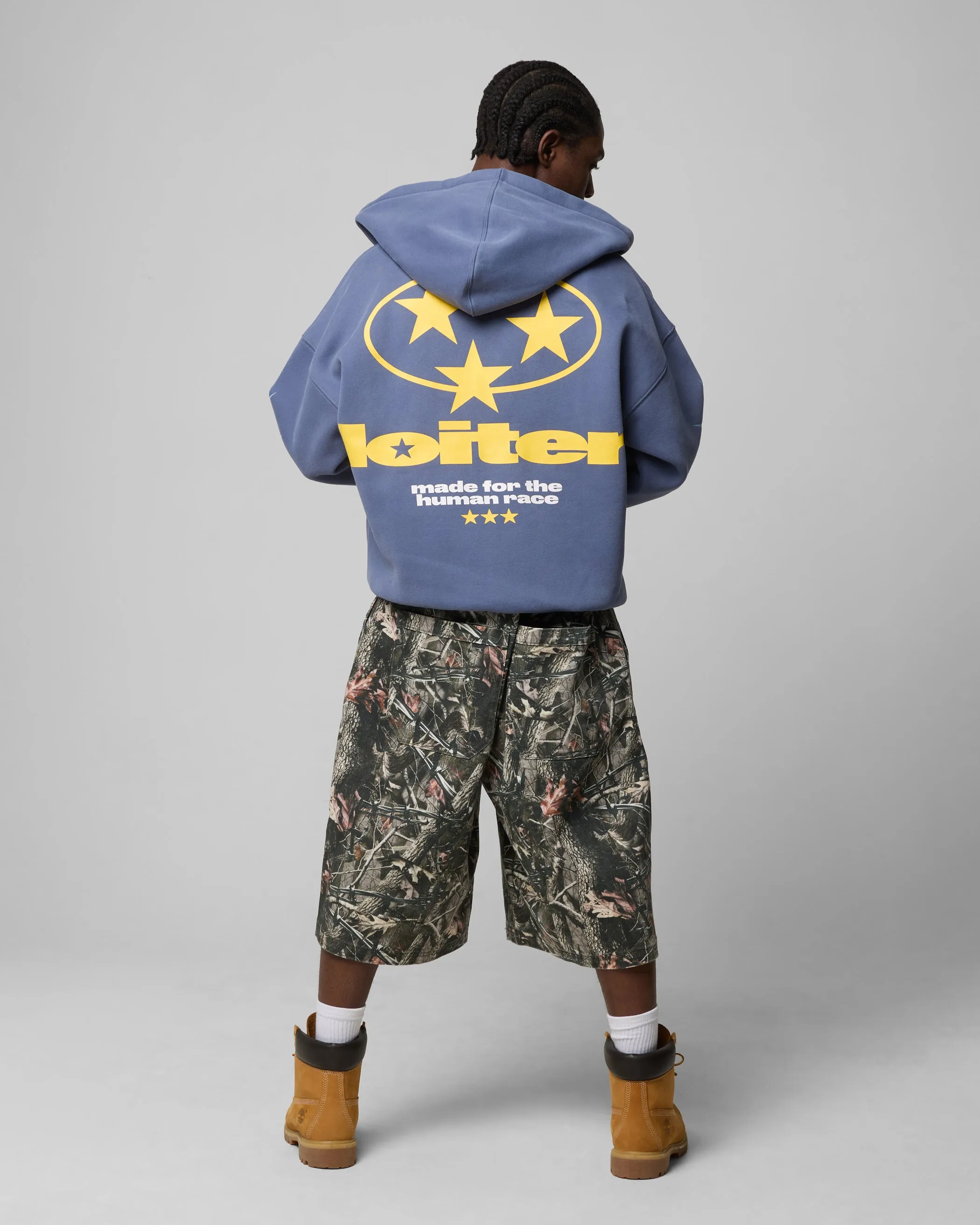 Loiter Solar Zip Hoodie Blue sold by Culture Kings product image thumbnail 4