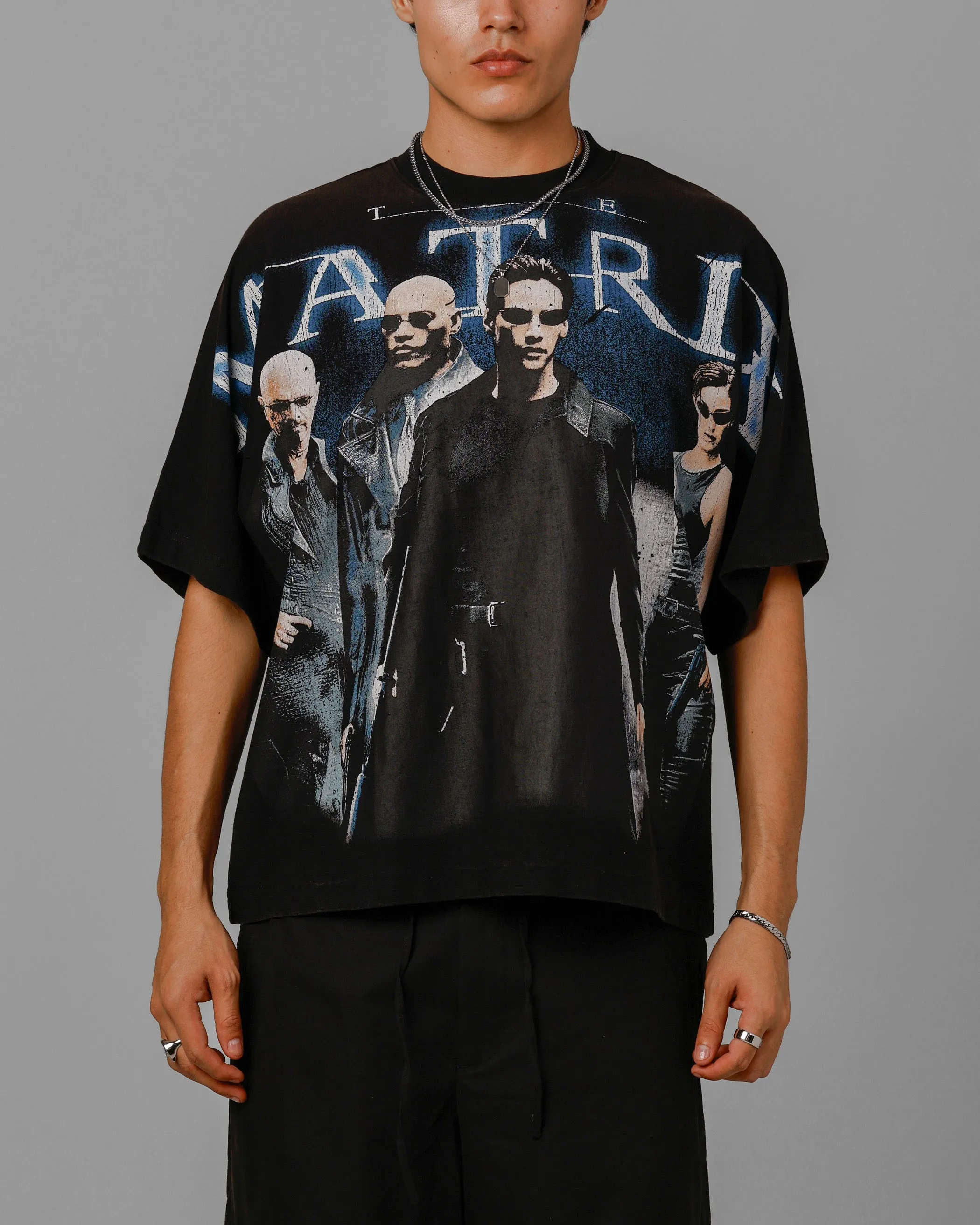 Loiter The Matrix Boxy T-Shirt Washed Black sold by Culture Kings product image thumbnail 2
