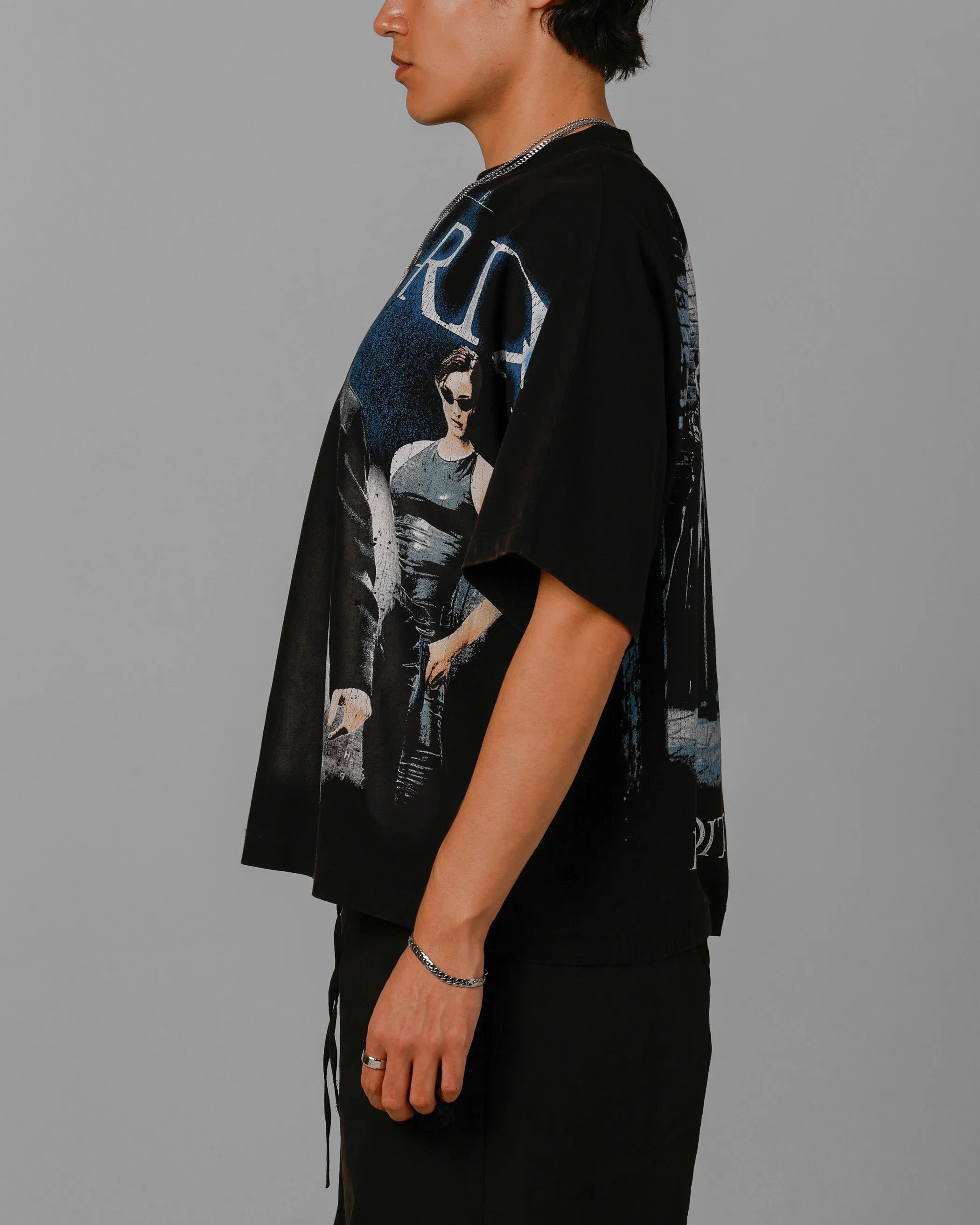 Loiter The Matrix Boxy T-Shirt Washed Black sold by Culture Kings product image thumbnail 5