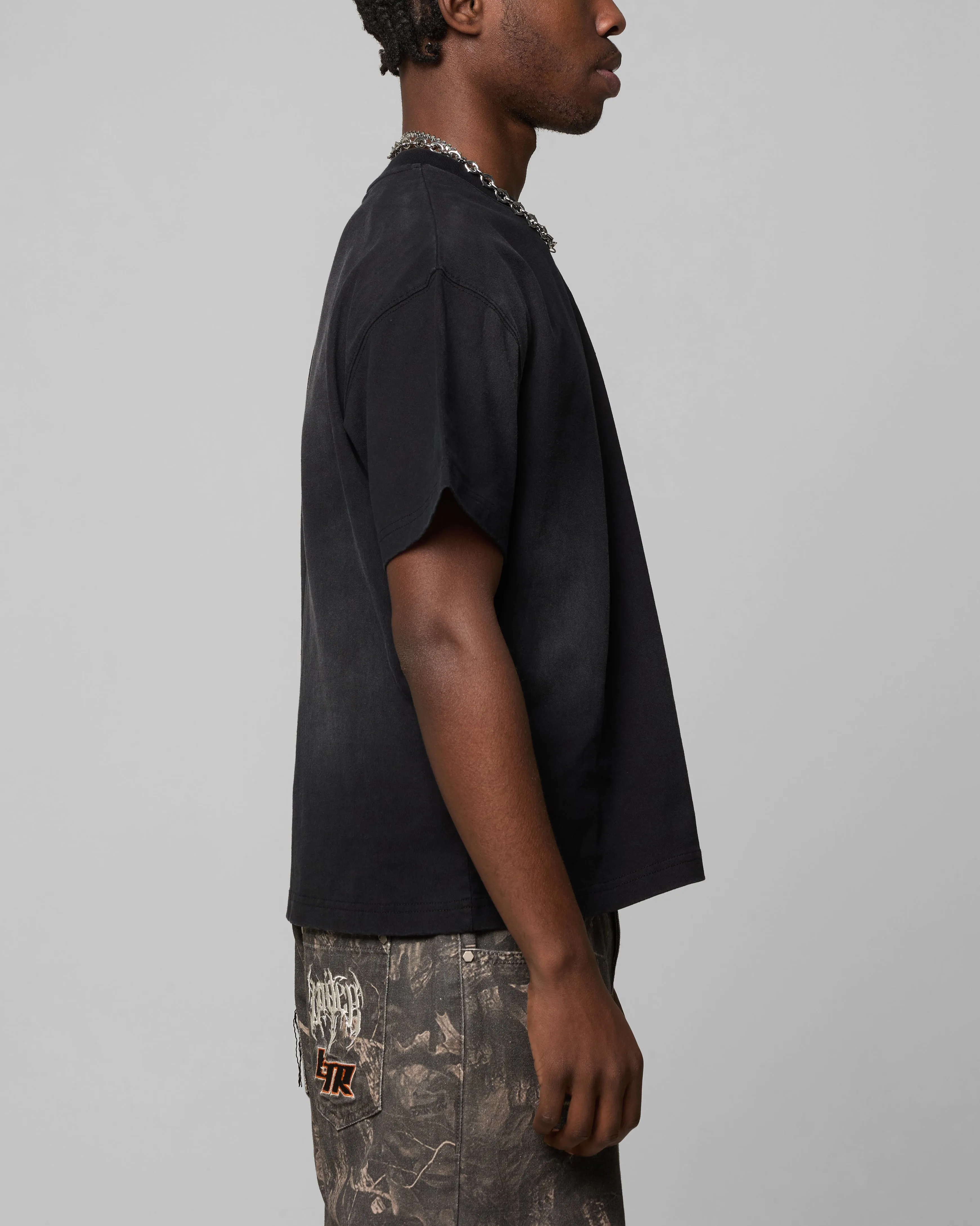 Loiter Boxer Fitted T-Shirt Black sold by Culture Kings product image thumbnail 4