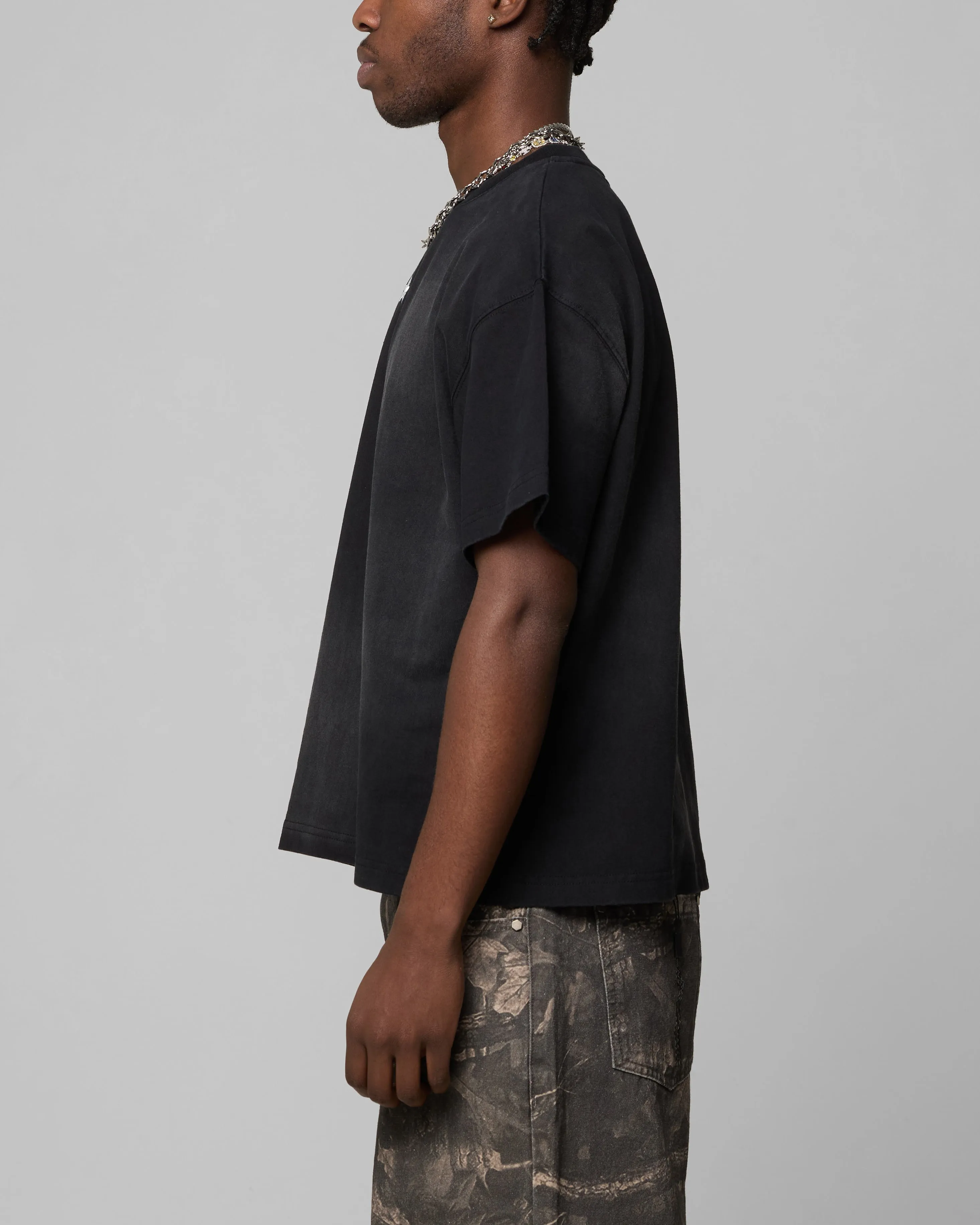 Loiter Boxer Fitted T-Shirt Black sold by Culture Kings product image thumbnail 5