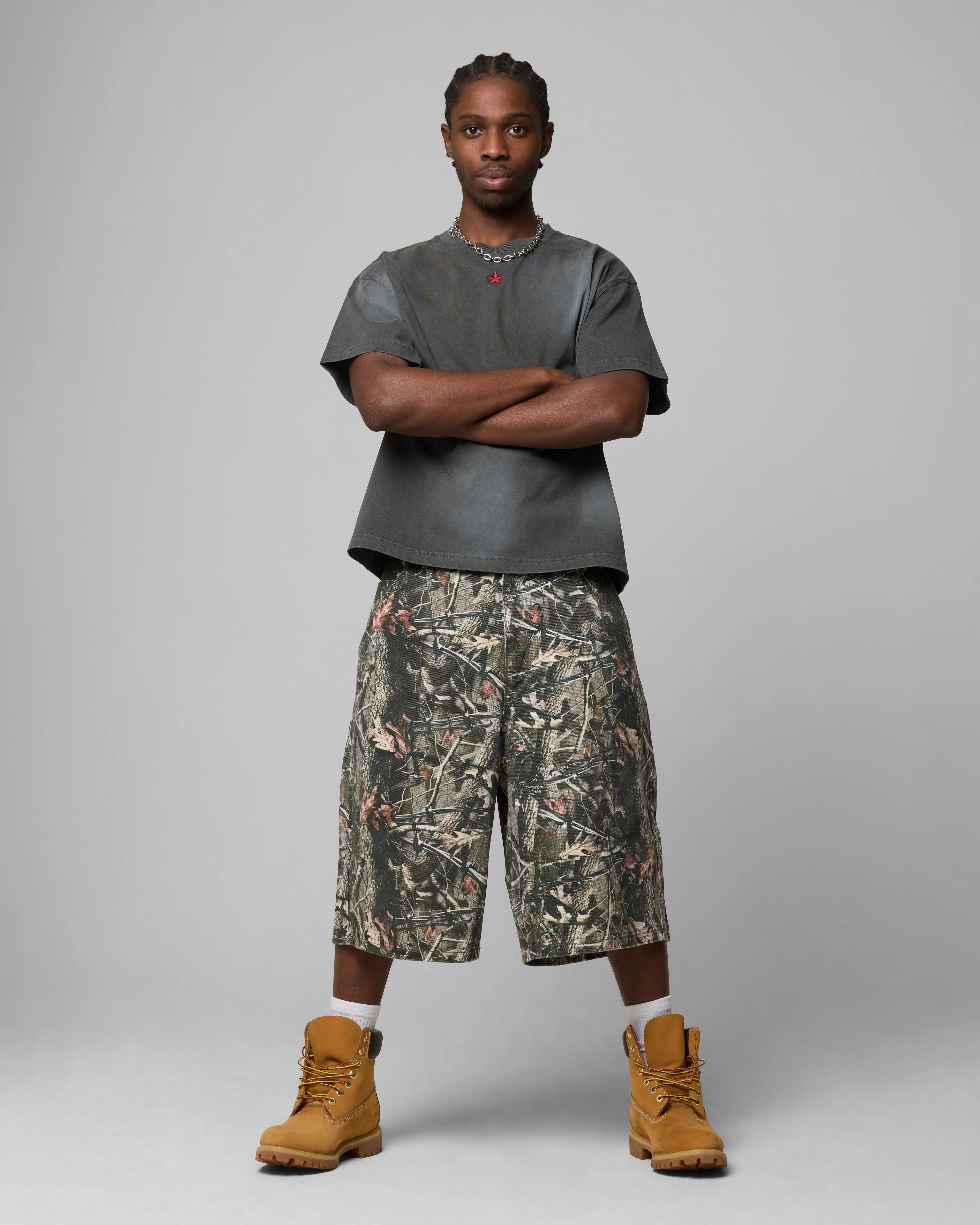 Loiter Boxer Fitted T-Shirt Black Wash sold by Culture Kings product image thumbnail 3