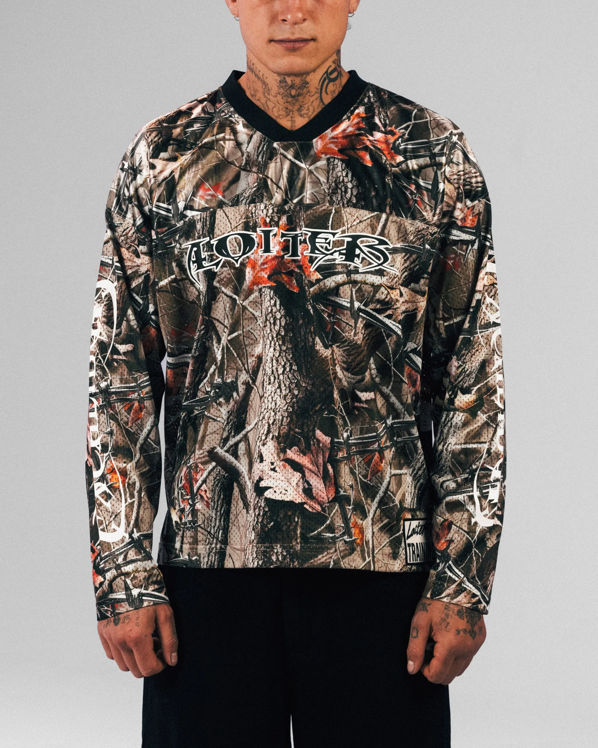 Loiter Long Sleeve Training Jersey Real Treet Camo sold by Culture Kings