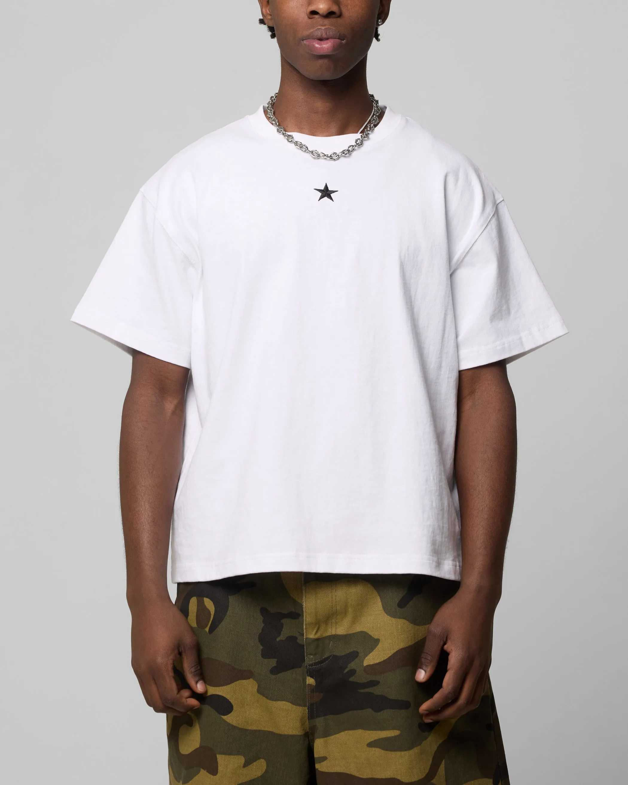 Loiter Boxer Fitted T-Shirt White sold by Culture Kings