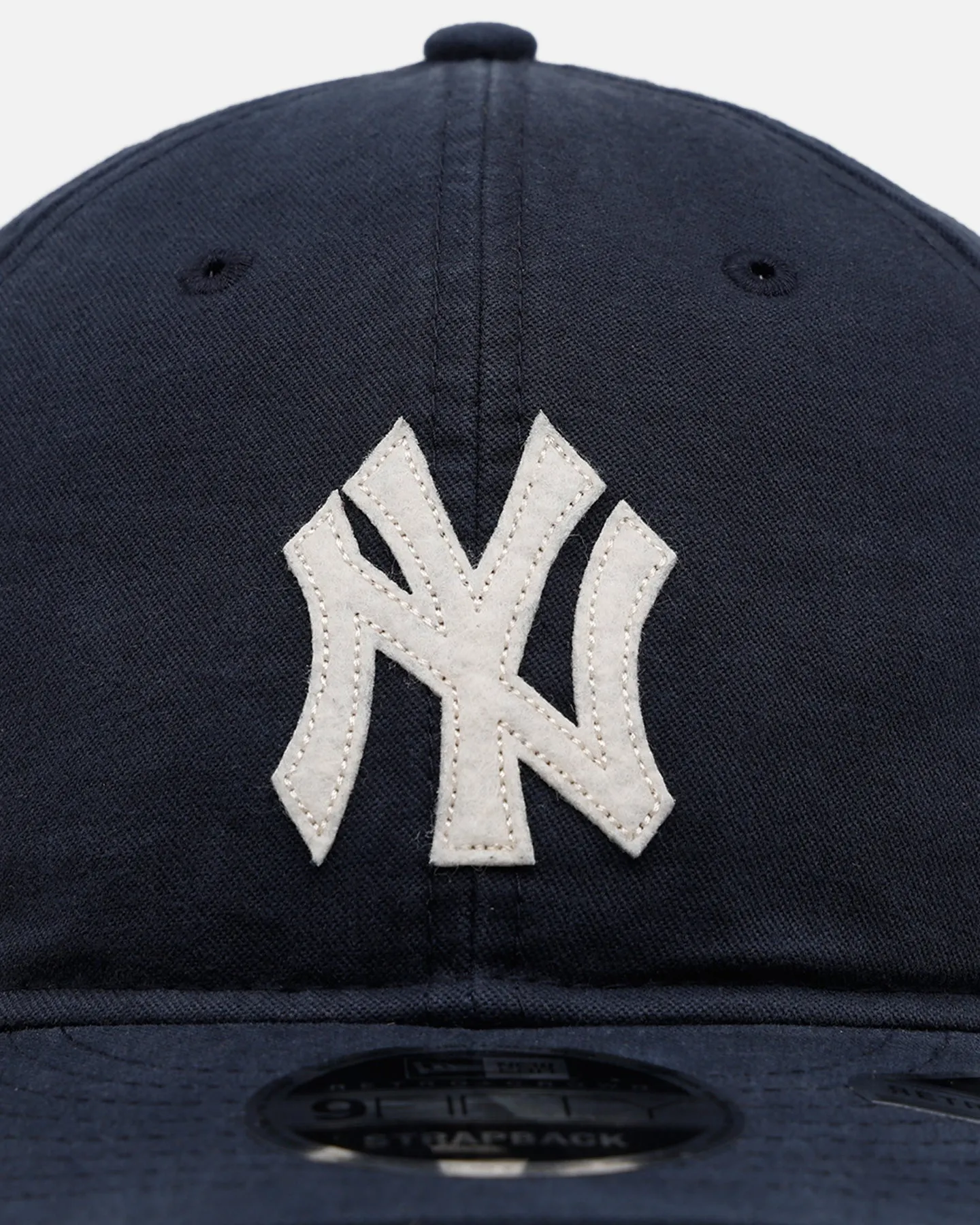 New Era New York Yankees 'Felt Logo' 9FIFTY Retro Crown Strapback Navy sold by Culture Kings product image thumbnail 5