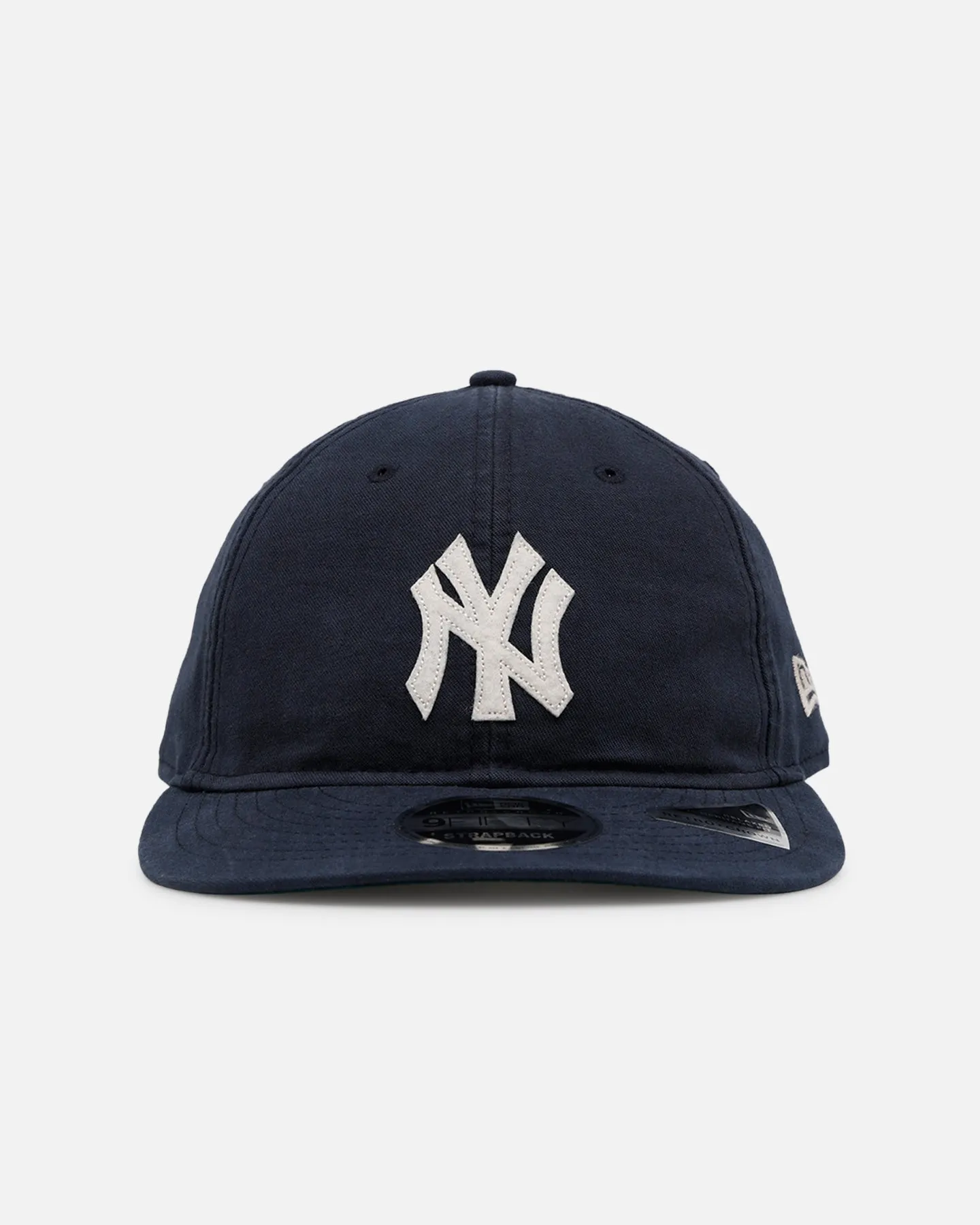 New Era New York Yankees 'Felt Logo' 9FIFTY Retro Crown Strapback Navy sold by Culture Kings