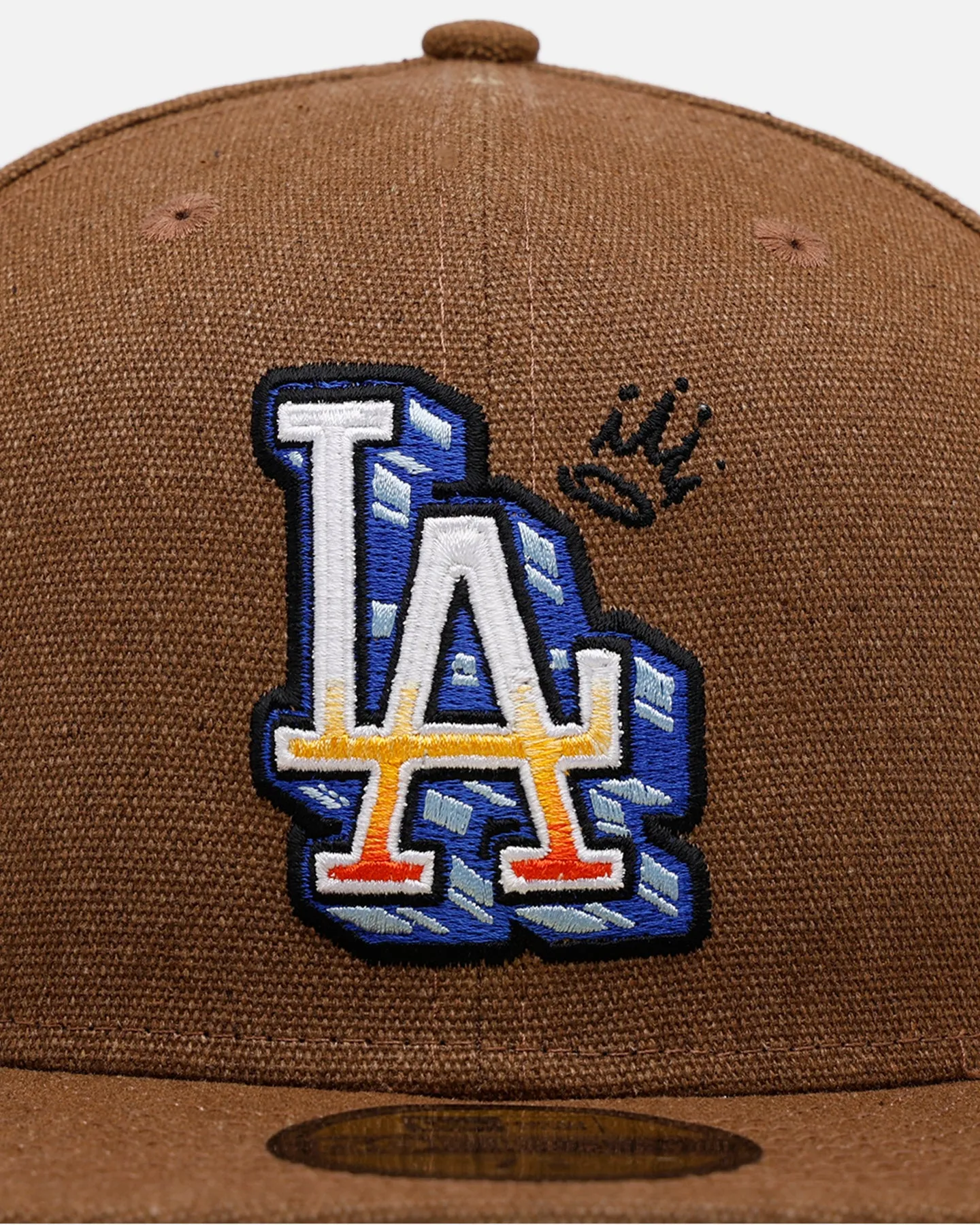 New Era Los Angeles Dodgers 'Scribble' 59FIFTY Fitted Brown sold by Culture Kings product image thumbnail 5