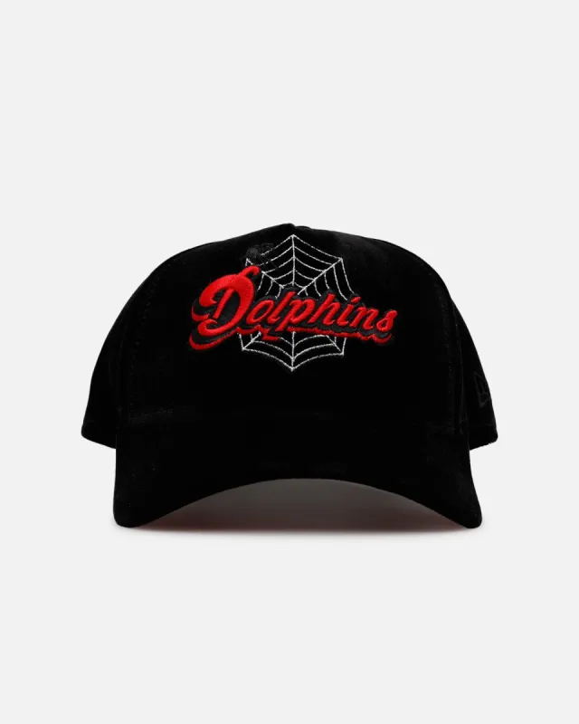 New Era Miami Dolphins 'Spider Web' 9FORTY A-Frame Snapback Black/Red sold by Culture Kings