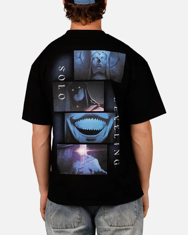 Goat Crew X Solo Leveling Statue Of God Vintage T-Shirt Black sold by Culture Kings