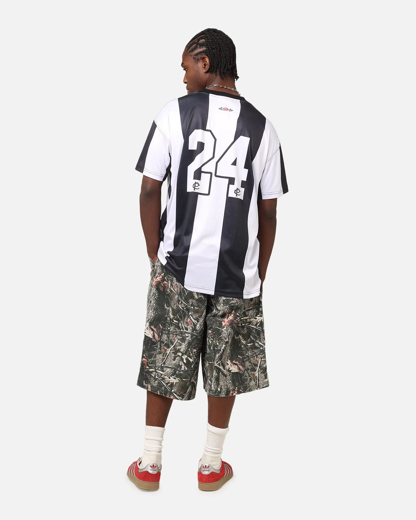 Carre Prestige Football T-Shirt Black/White sold by Culture Kings product image thumbnail 4