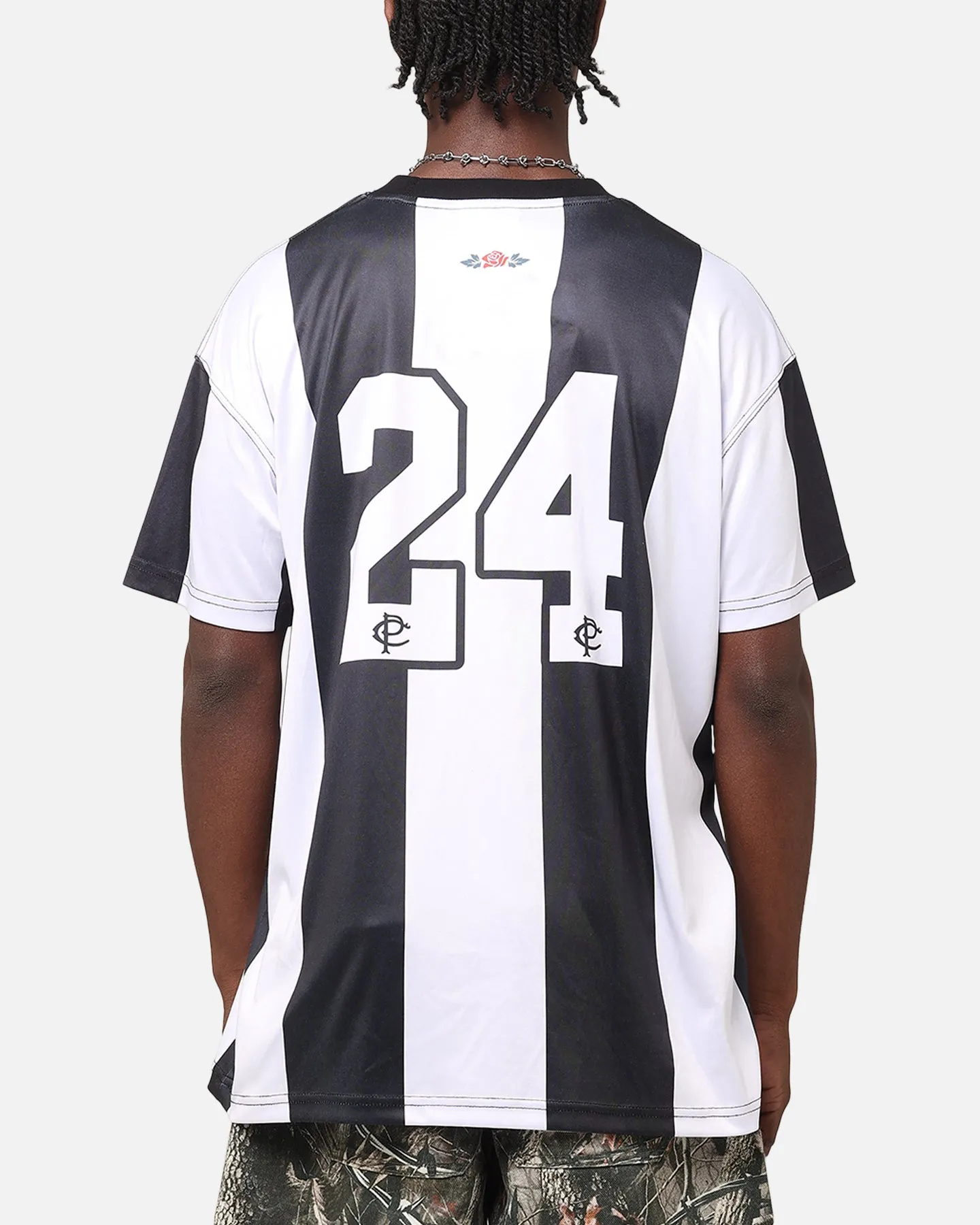 Carre Prestige Football T-Shirt Black/White sold by Culture Kings product image thumbnail 2