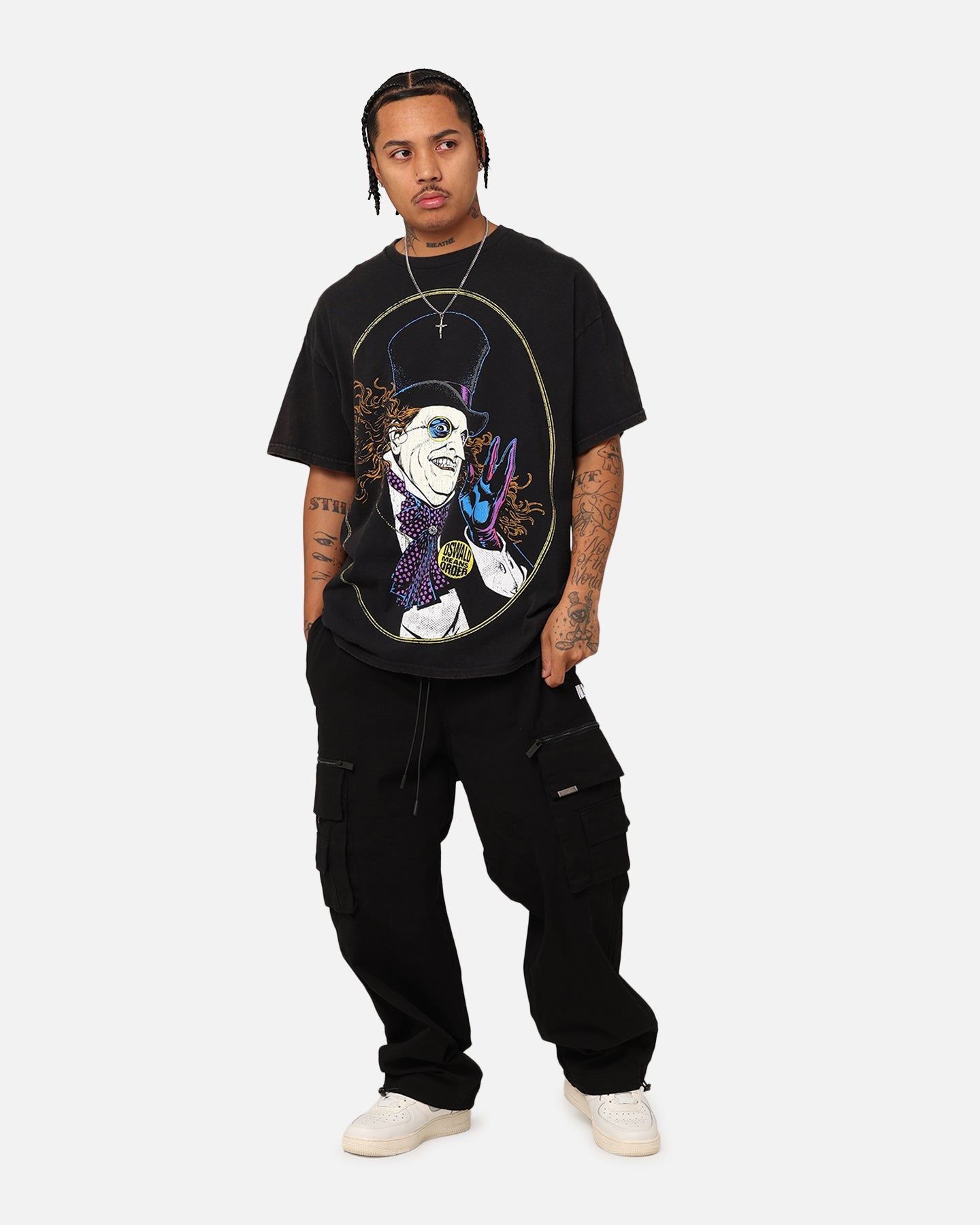 Goat Crew X DC Batman The Penguin Vintage T-Shirt Black Wash sold by Culture Kings product image thumbnail 3