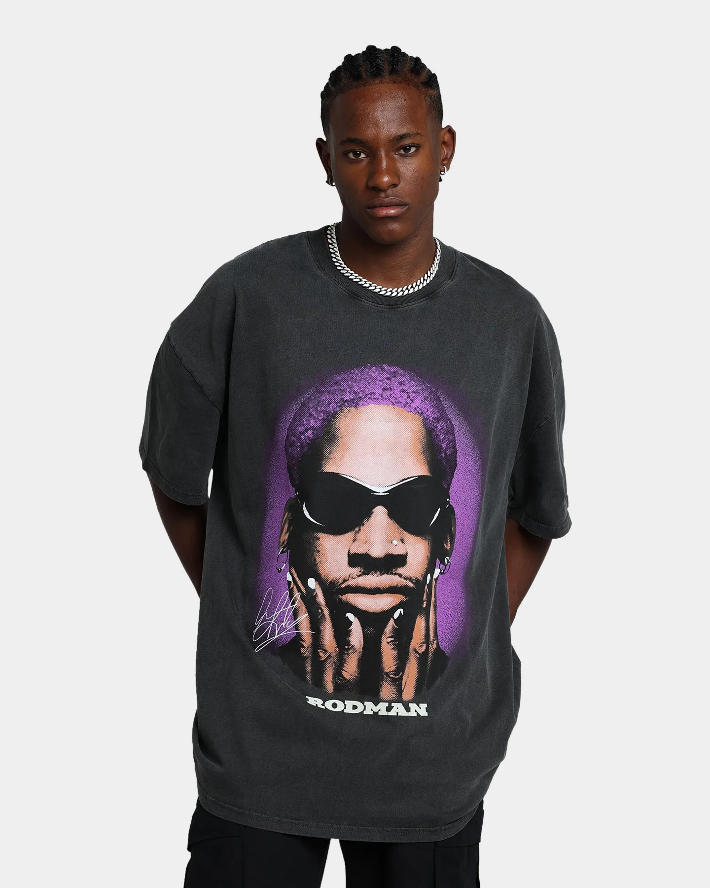 Rodman Brand Rodman Signature Vintage T-Shirt Vintage Black sold by Culture Kings