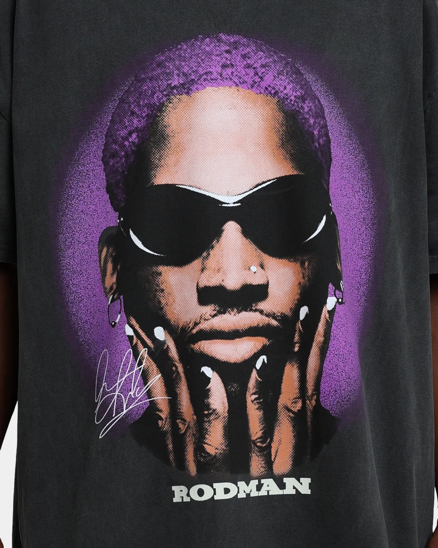 Rodman Brand Rodman Signature Vintage T-Shirt Vintage Black sold by Culture Kings product image thumbnail 4