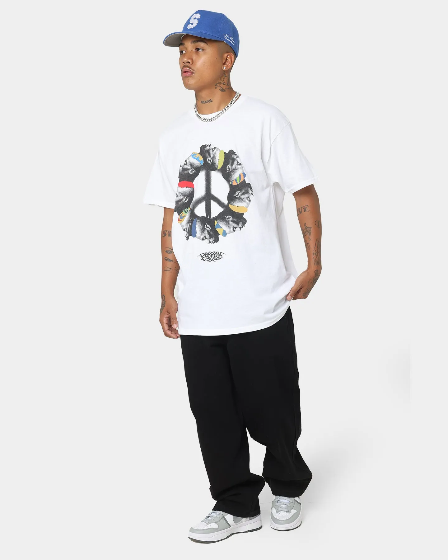 Rodman Brand Peace Head T-Shirt White sold by Culture Kings product image thumbnail 4