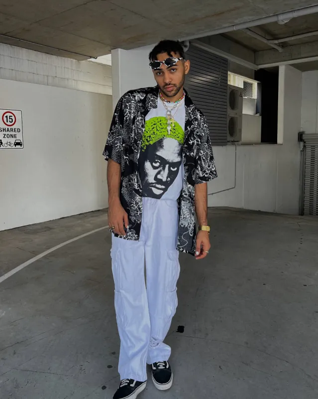 Rodman Brand Rodman Face T-Shirt White sold by Culture Kings