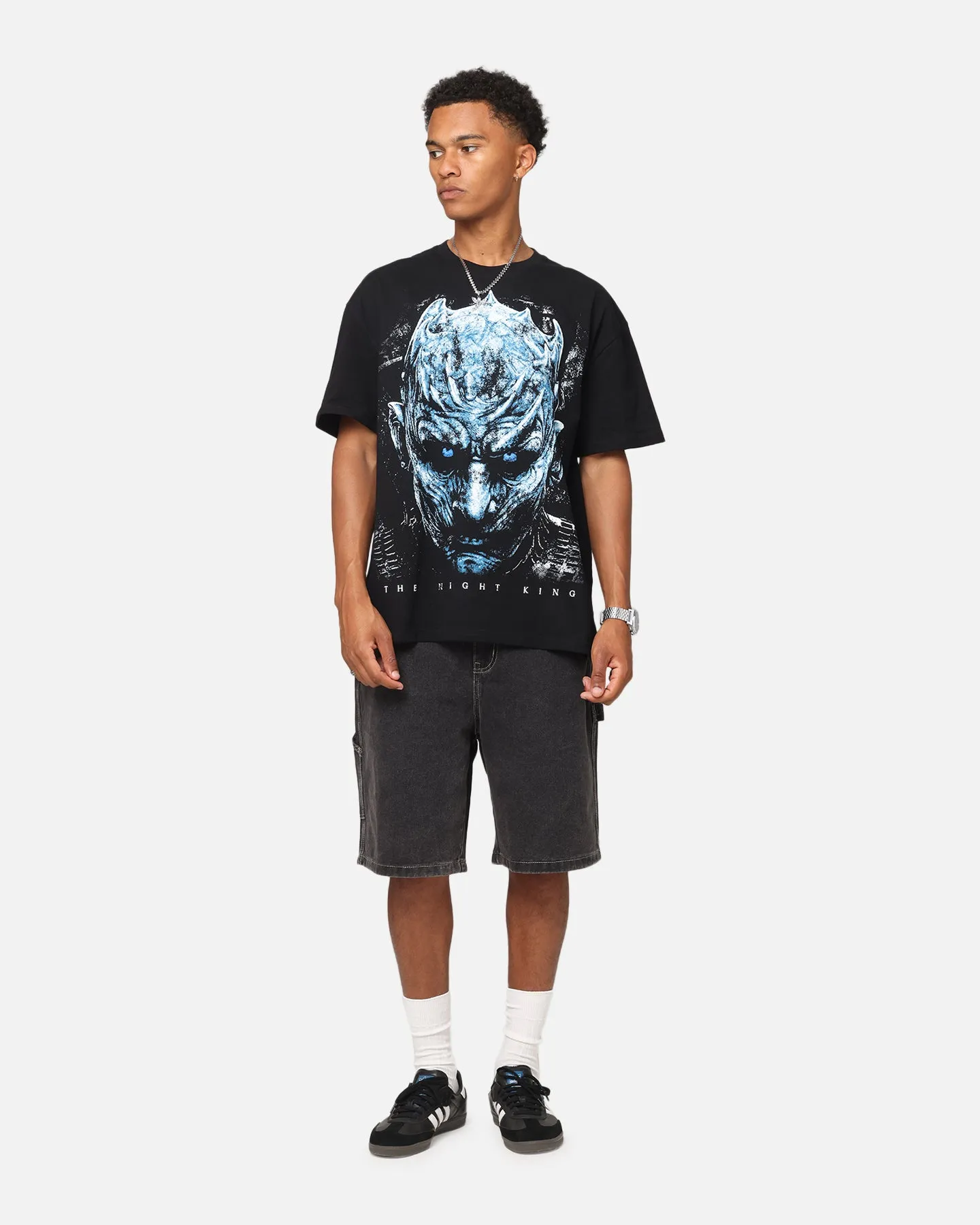 Goat Crew X Game Of Thrones Night Kings Vintage T-Shirt Black Acidwash sold by Culture Kings product image thumbnail 3