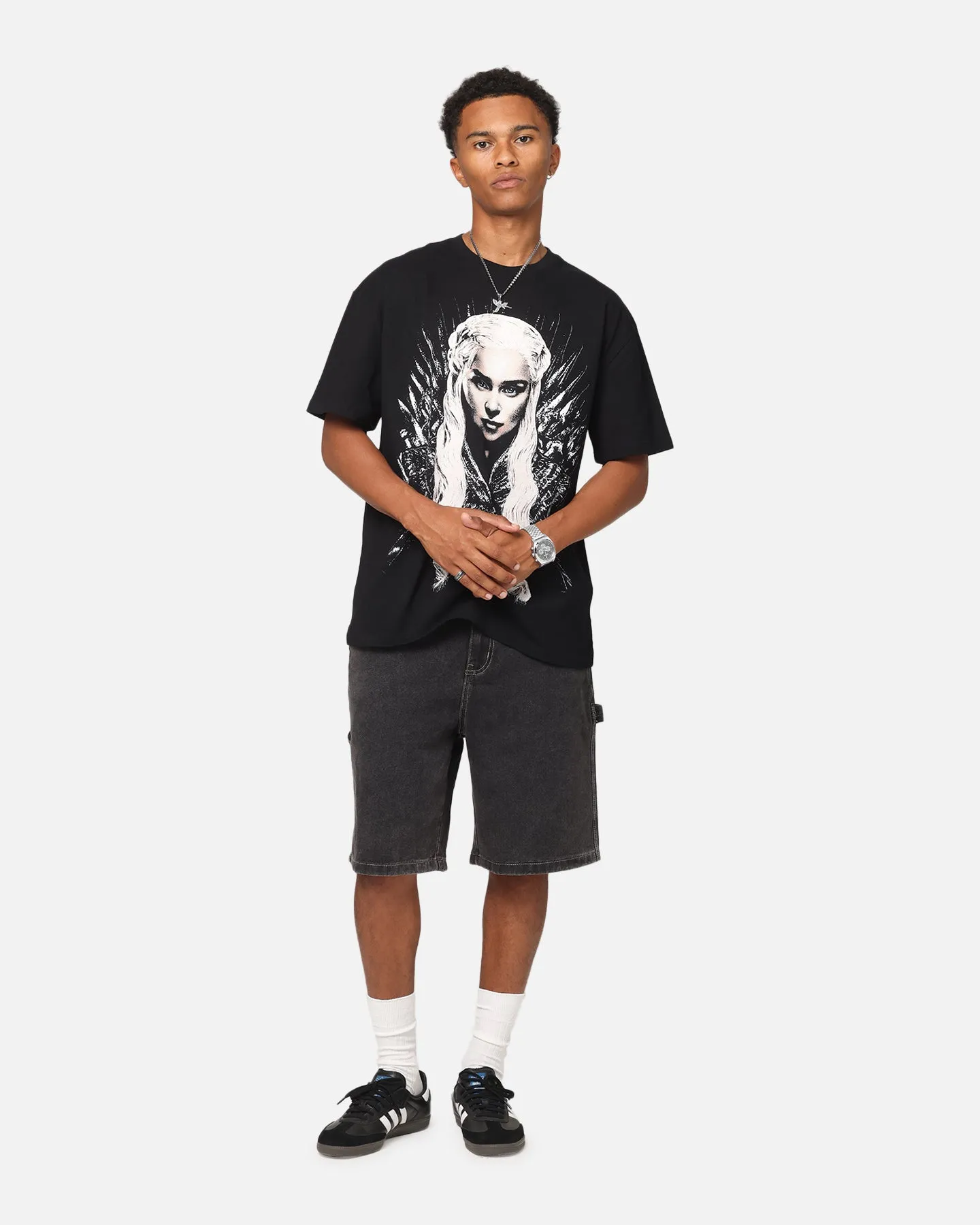 Goat Crew X Game Of Thrones Mother Of Dragons Vintage T-Shirt Black Acidwash sold by Culture Kings product image thumbnail 3