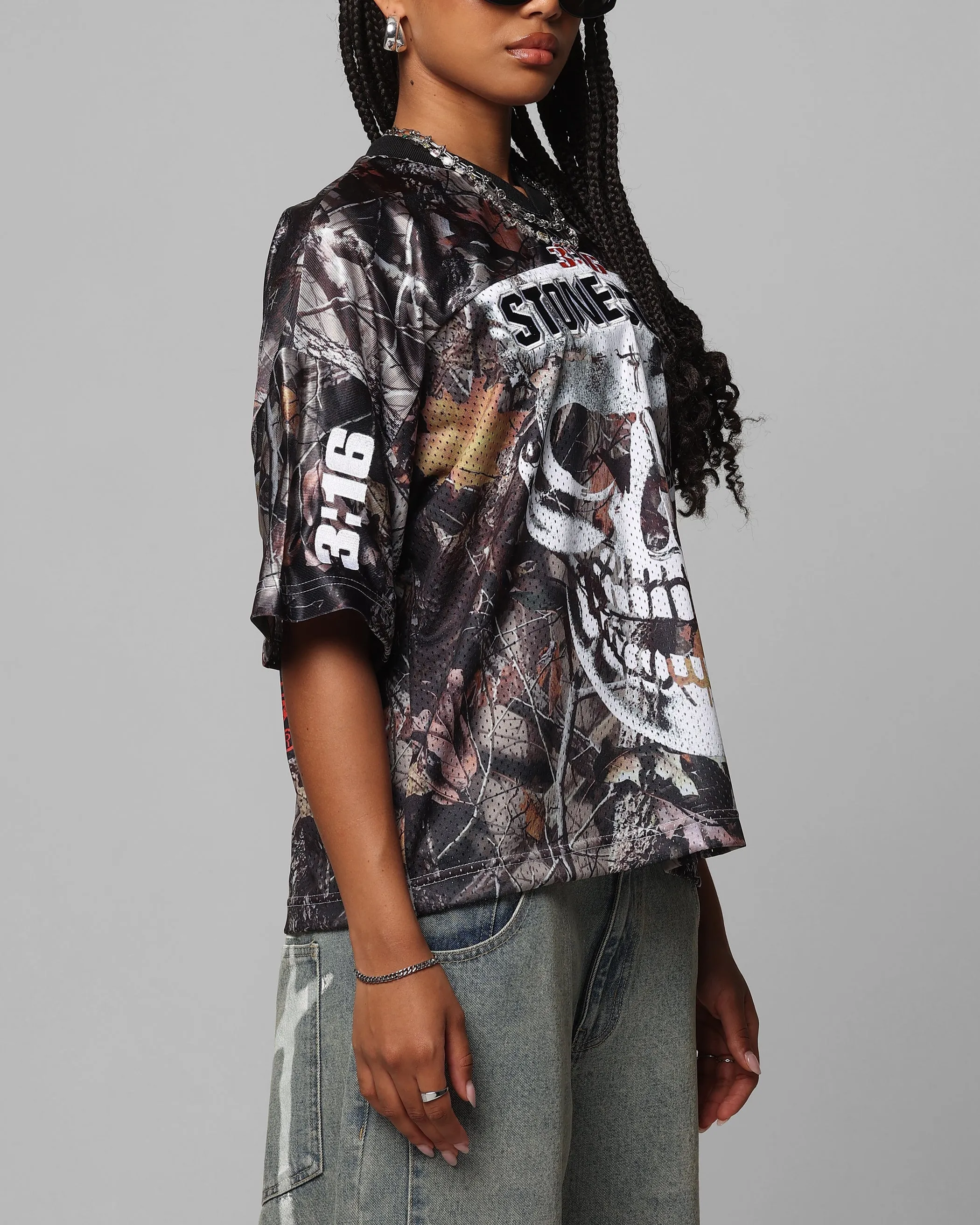 Loiter X WWE Stone Cold Training Jersey Real Tree Camo sold by Culture Kings product image thumbnail 5