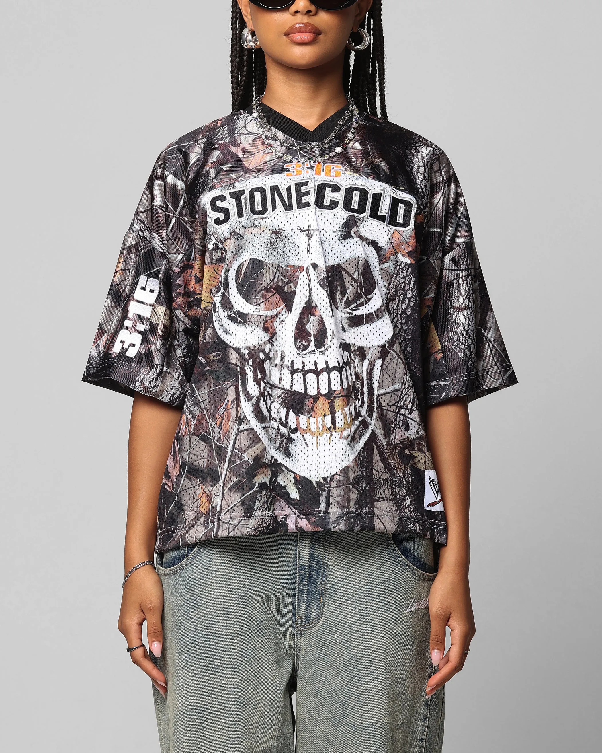 Loiter X WWE Stone Cold Training Jersey Real Tree Camo sold by Culture Kings