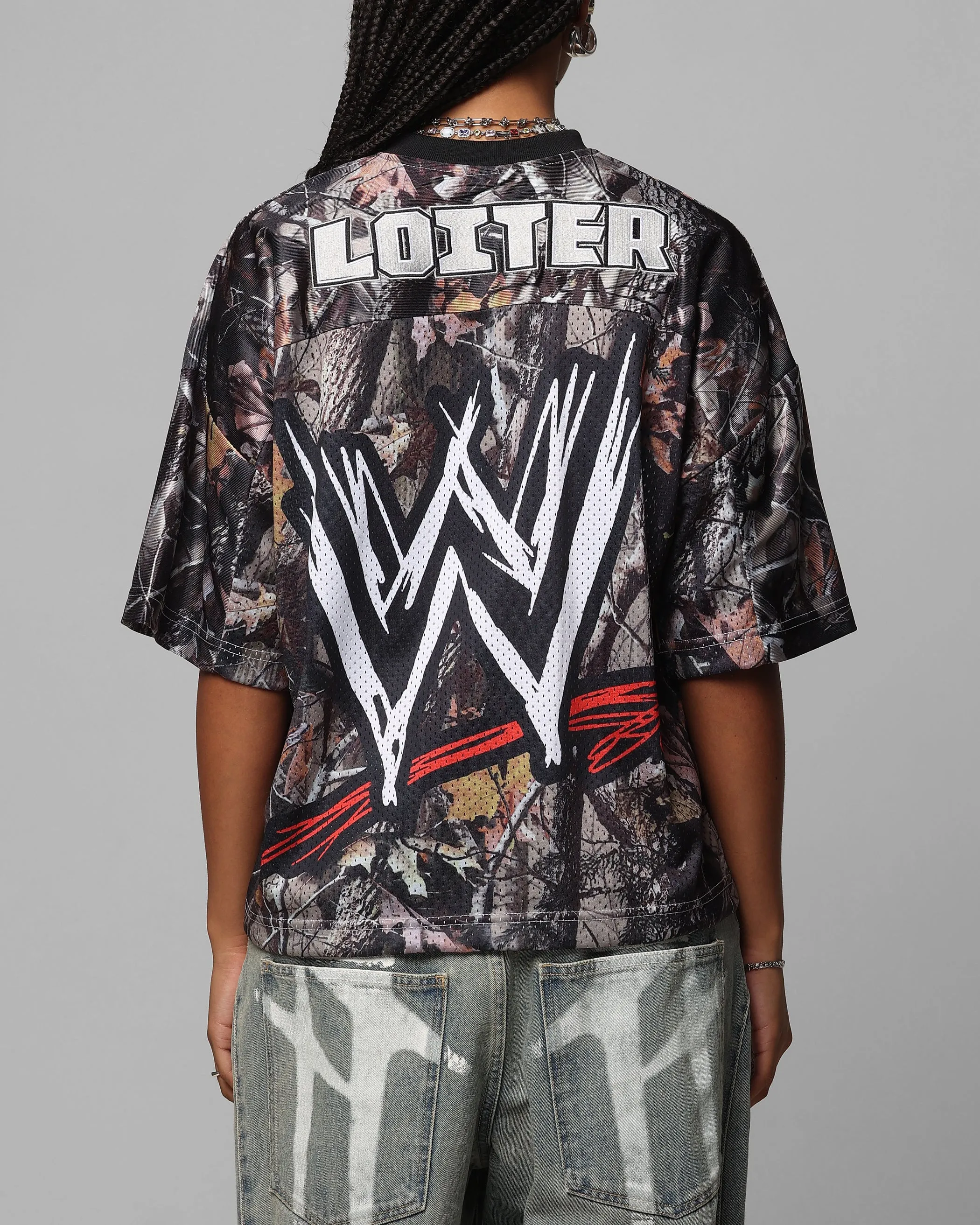 Loiter X WWE Stone Cold Training Jersey Real Tree Camo sold by Culture Kings product image thumbnail 2