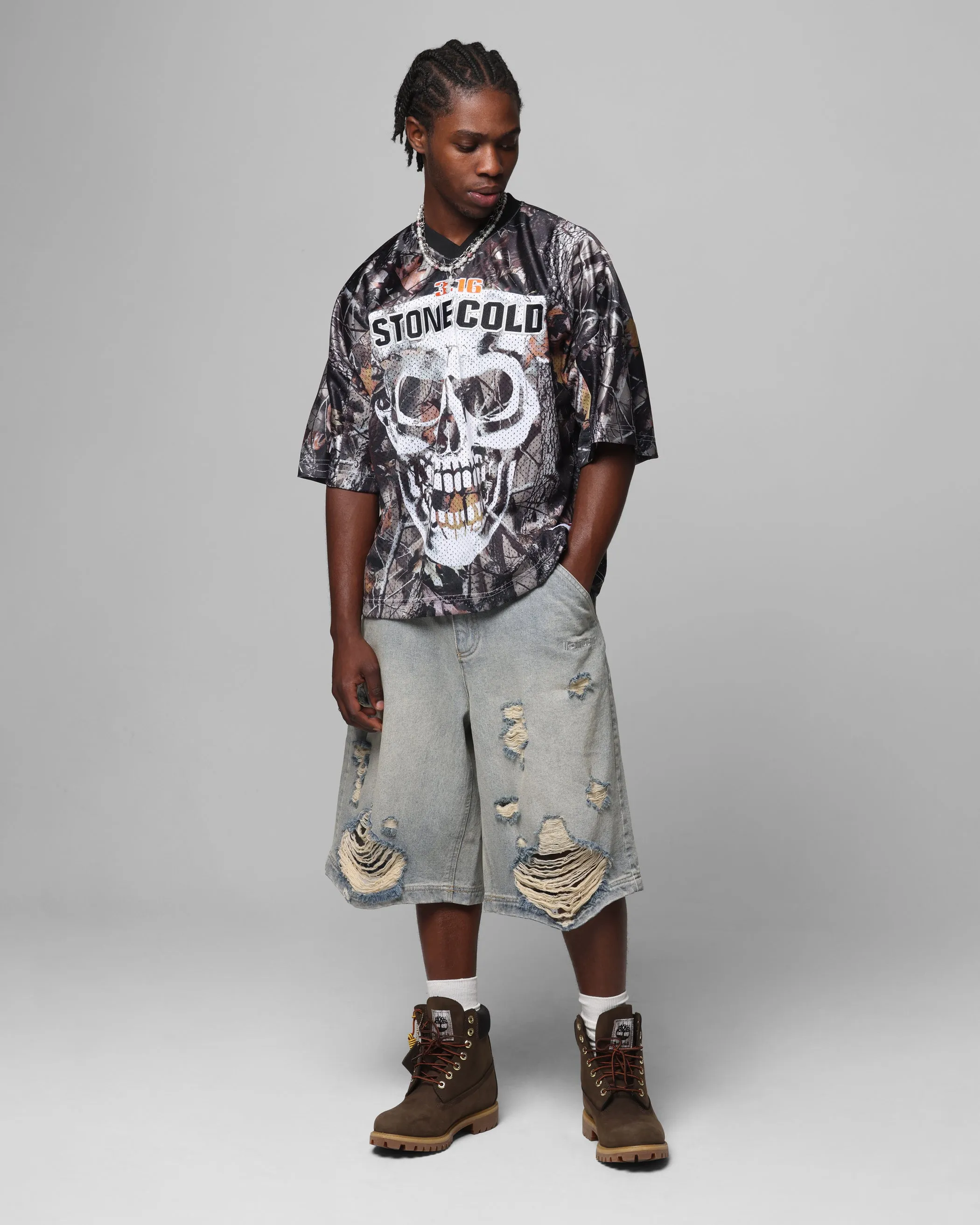 Loiter X WWE Stone Cold Training Jersey Real Tree Camo sold by Culture Kings product image thumbnail 3