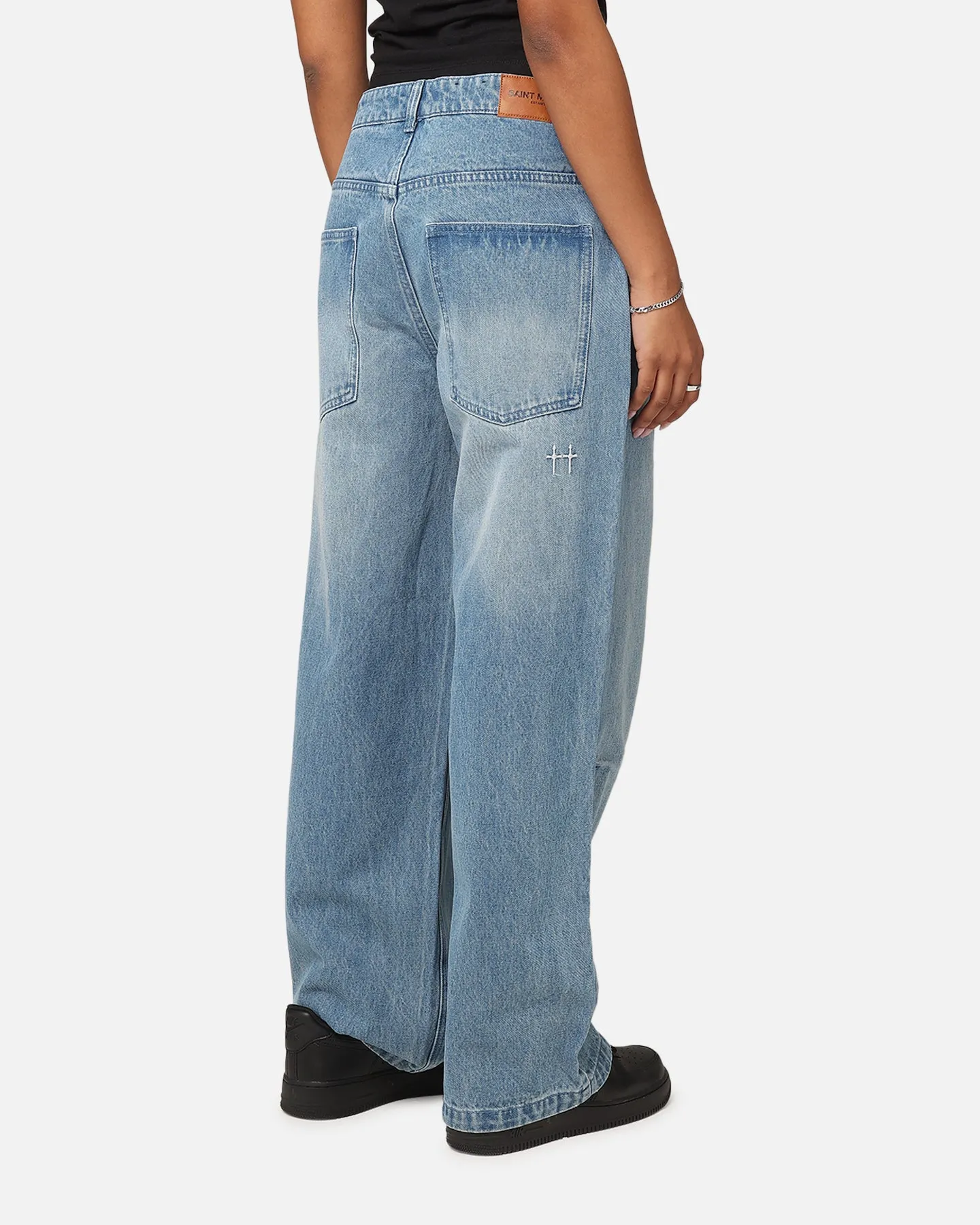 Saint Morta Amplus Jeans Medium Blue sold by Culture Kings product image thumbnail 5