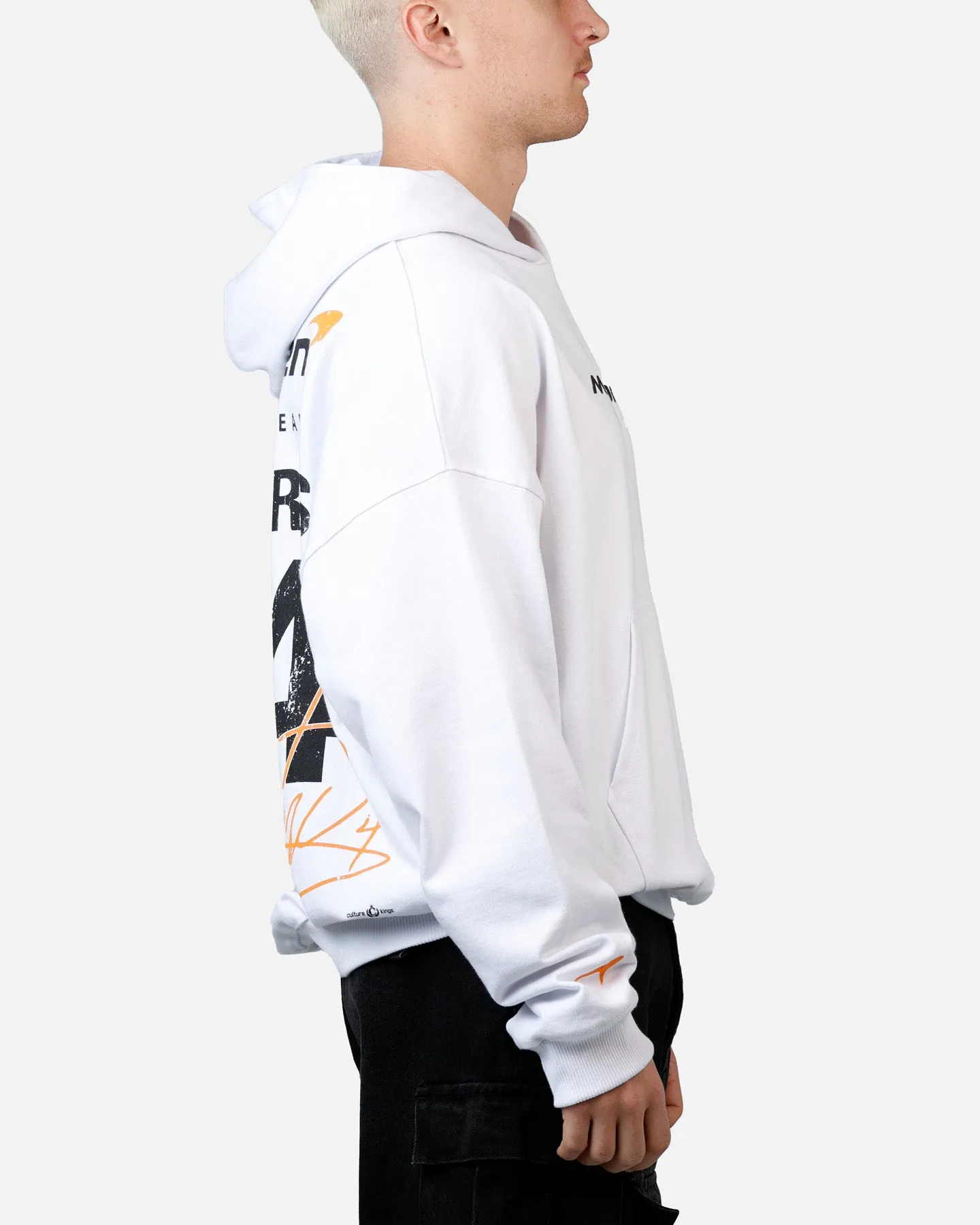 Culture Kings X Mclaren 'Las Vegas Grand Prix 2024' Piastri And Norris Hoodie White sold by Culture Kings product image thumbnail 4