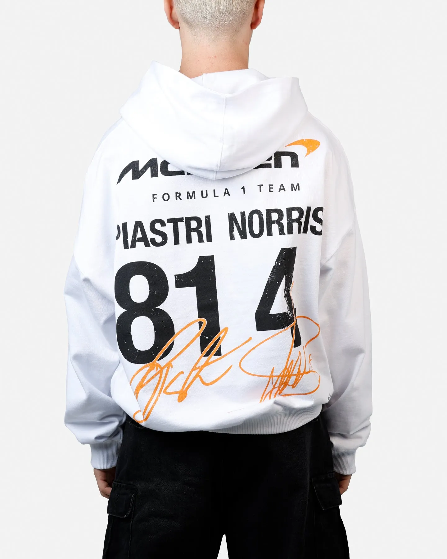Culture Kings X Mclaren 'Las Vegas Grand Prix 2024' Piastri And Norris Hoodie White sold by Culture Kings product image thumbnail 2