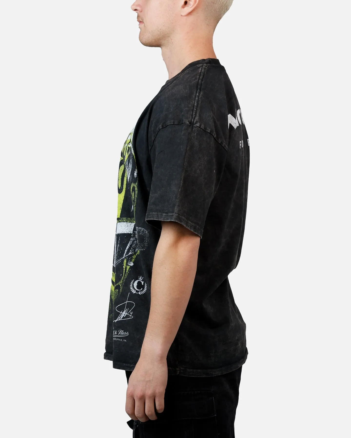 Culture Kings X Mclaren Lando Norris 'Vegas Grand Prix 2024' Helmet T-Shirt Black Acidwash sold by Culture Kings product image thumbnail 5
