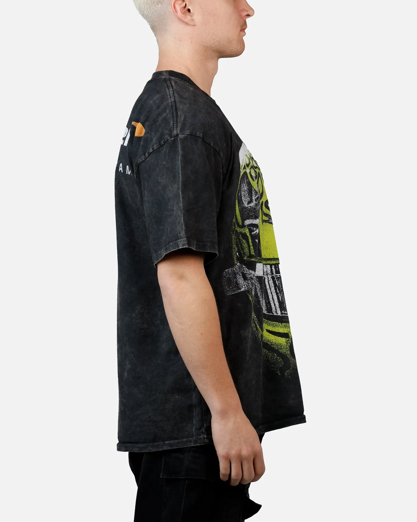 Culture Kings X Mclaren Lando Norris 'Vegas Grand Prix 2024' Helmet T-Shirt Black Acidwash sold by Culture Kings product image thumbnail 4