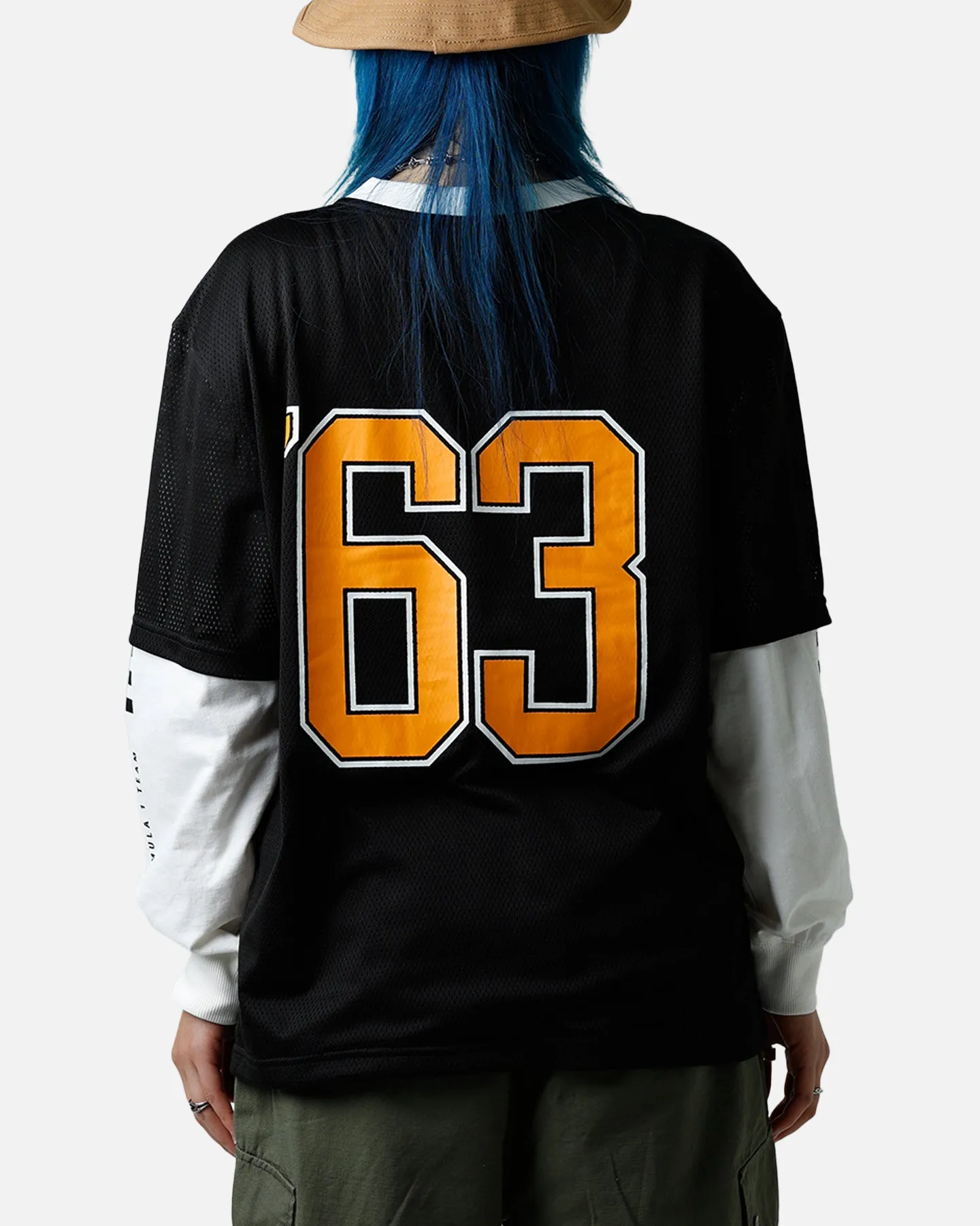 We Are The Wild Collective X Women's Mclaren 'Vegas Grad Prix 2024' Mesh Long Sleeve Jersey Black sold by Culture Kings product image thumbnail 2