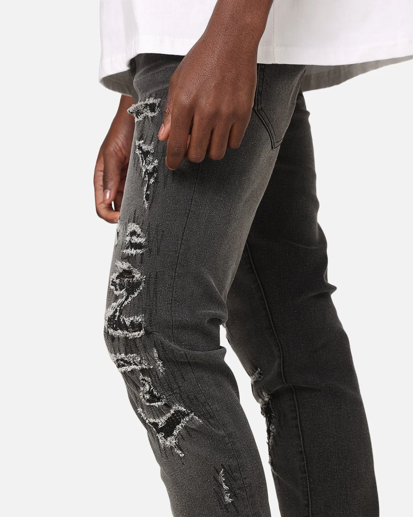 Saint Morta Rage Summum Jeans Black Shadow sold by Culture Kings product image thumbnail 3