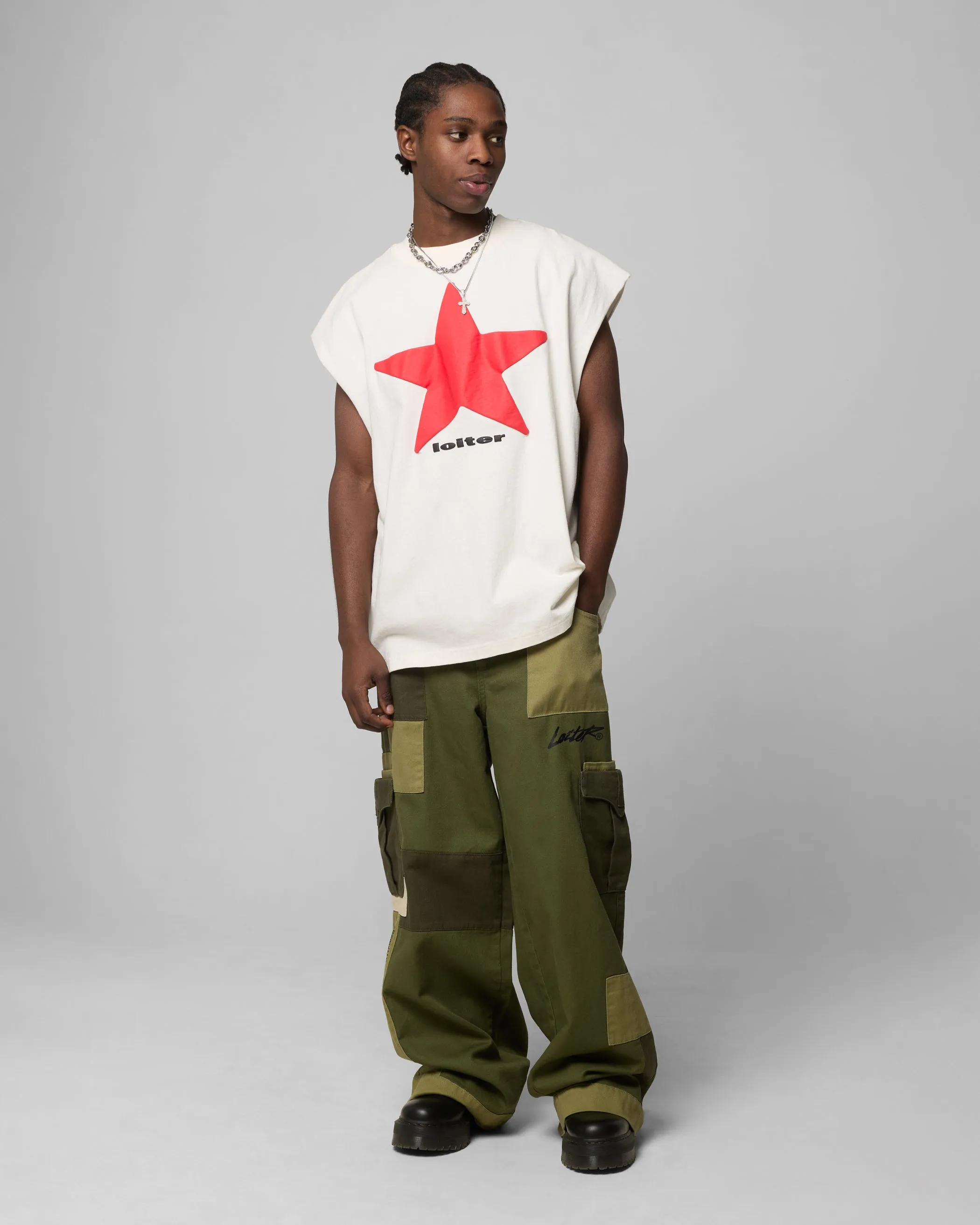 Loiter Collateral Cargo Pants Khaki sold by Culture Kings product image thumbnail 2