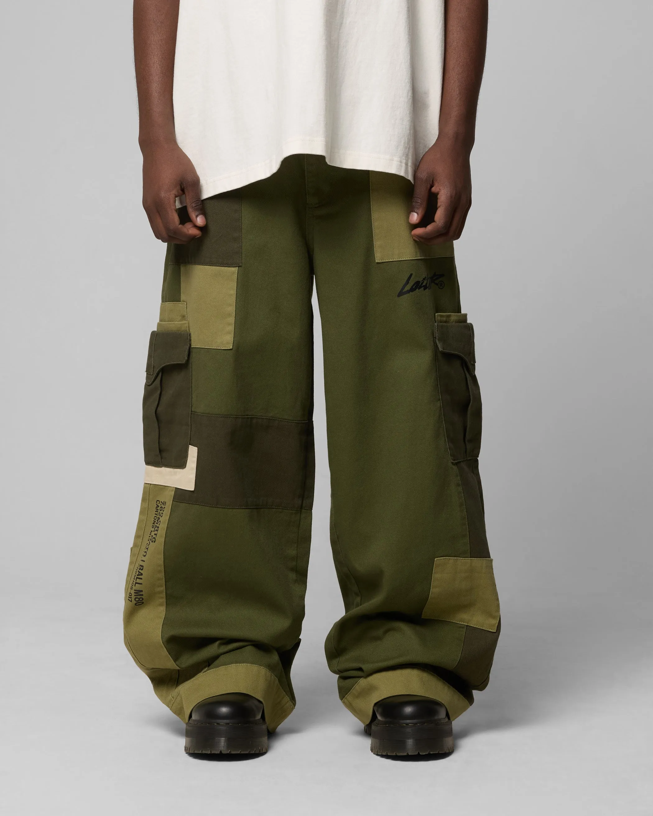 Loiter Collateral Cargo Pants Khaki sold by Culture Kings