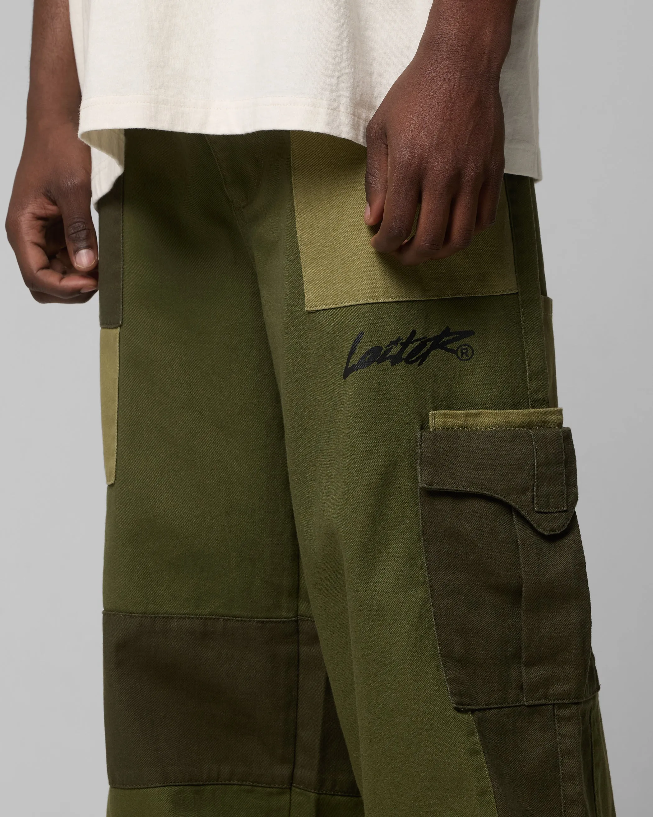 Loiter Collateral Cargo Pants Khaki sold by Culture Kings product image thumbnail 4