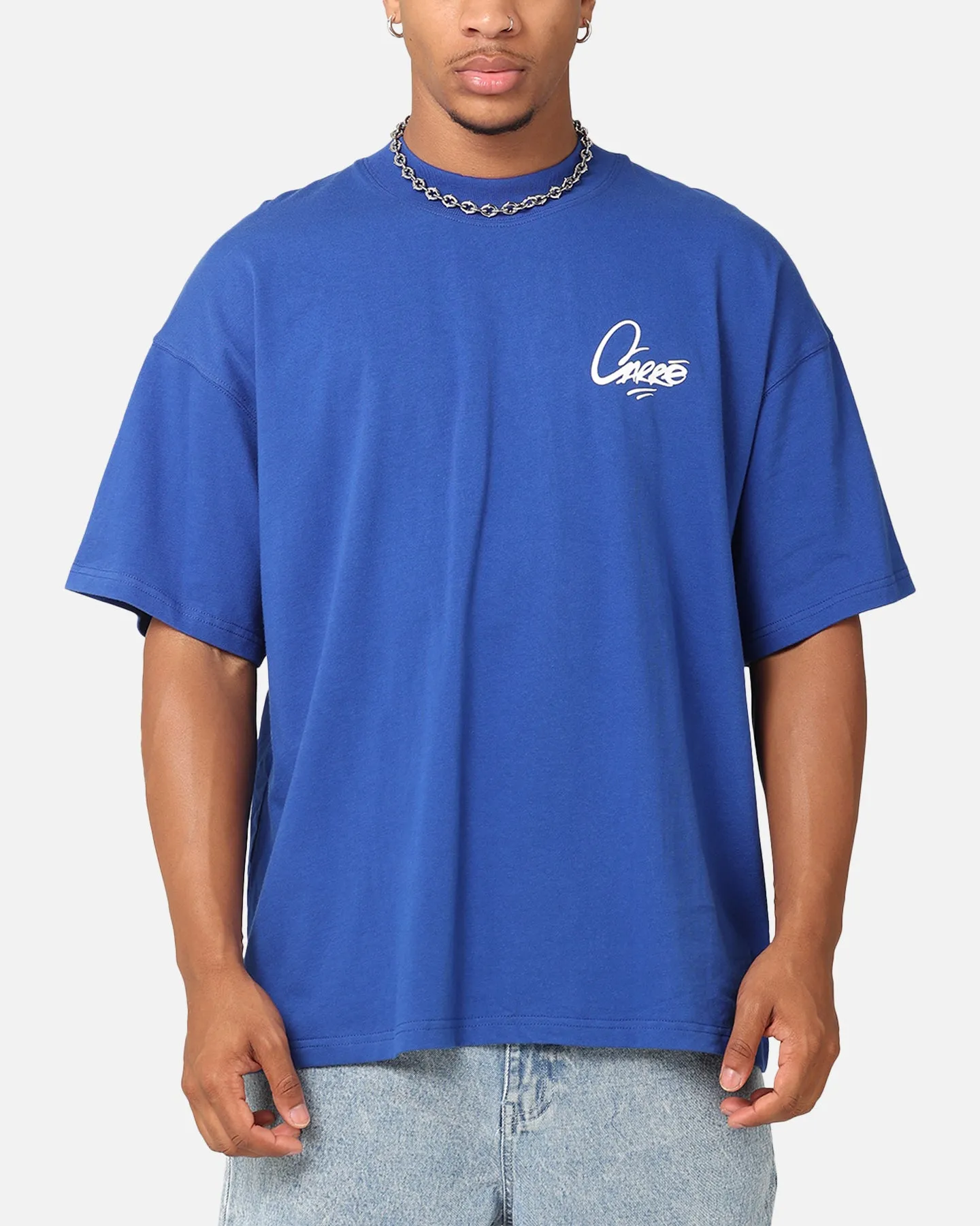 Carre Graffiti T-Shirt Royal sold by Culture Kings product image thumbnail 2