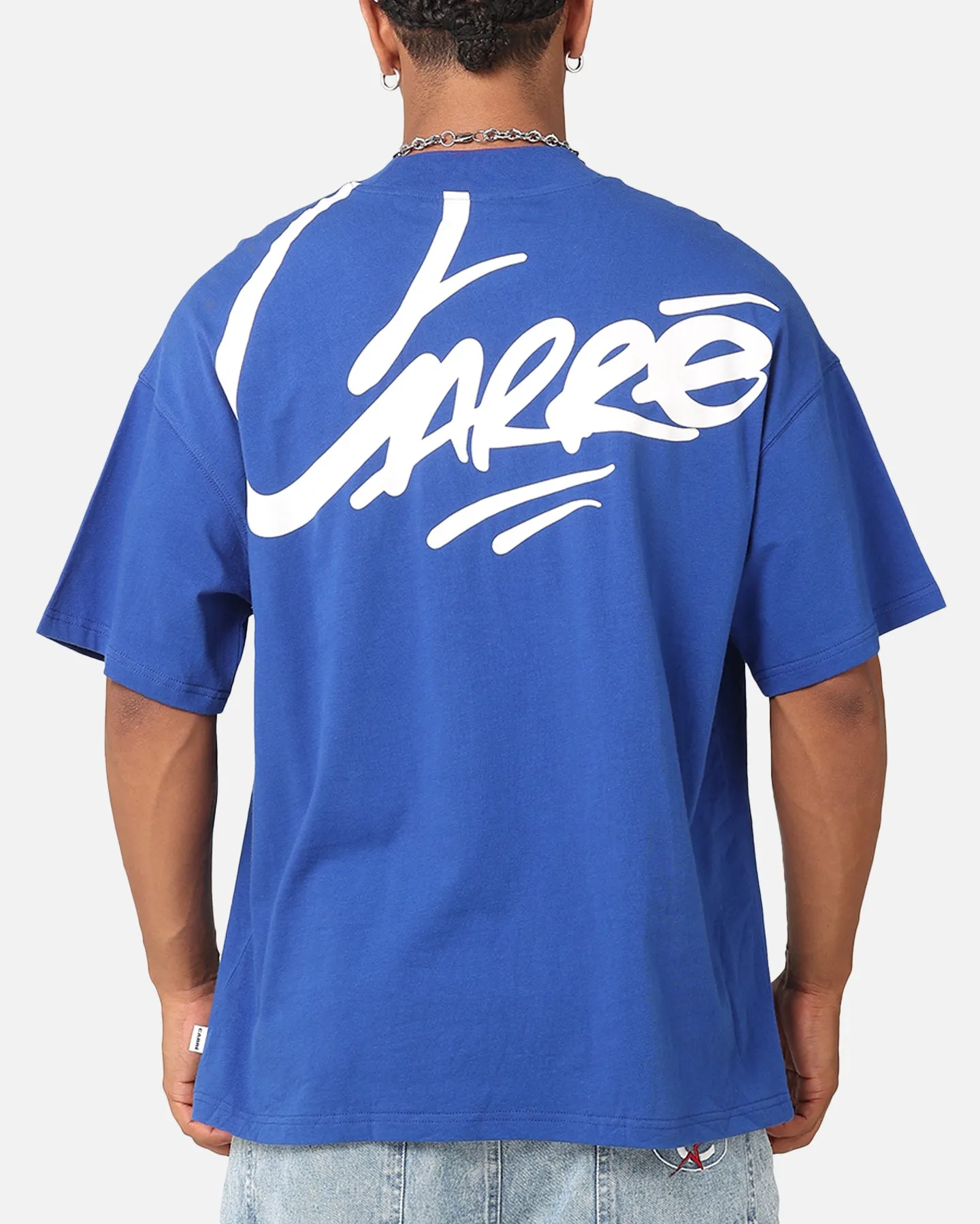 Carre Graffiti T-Shirt Royal sold by Culture Kings