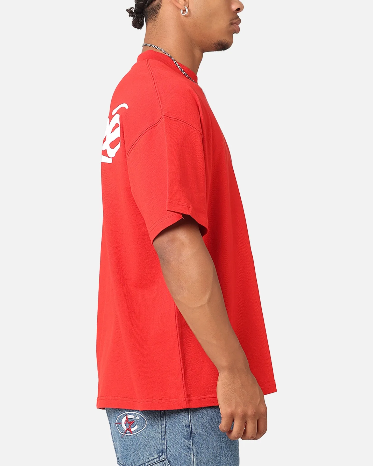 Carre Graffiti T-Shirt Red sold by Culture Kings product image thumbnail 5