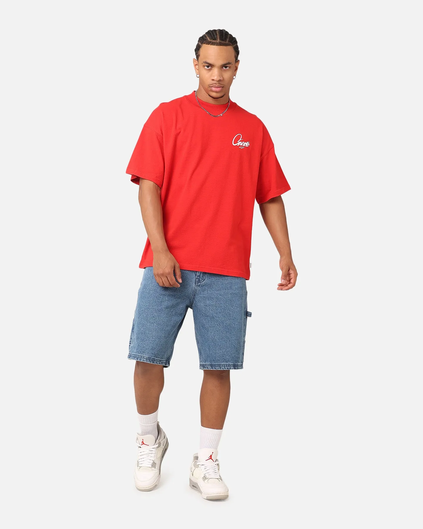 Carre Graffiti T-Shirt Red sold by Culture Kings product image thumbnail 4