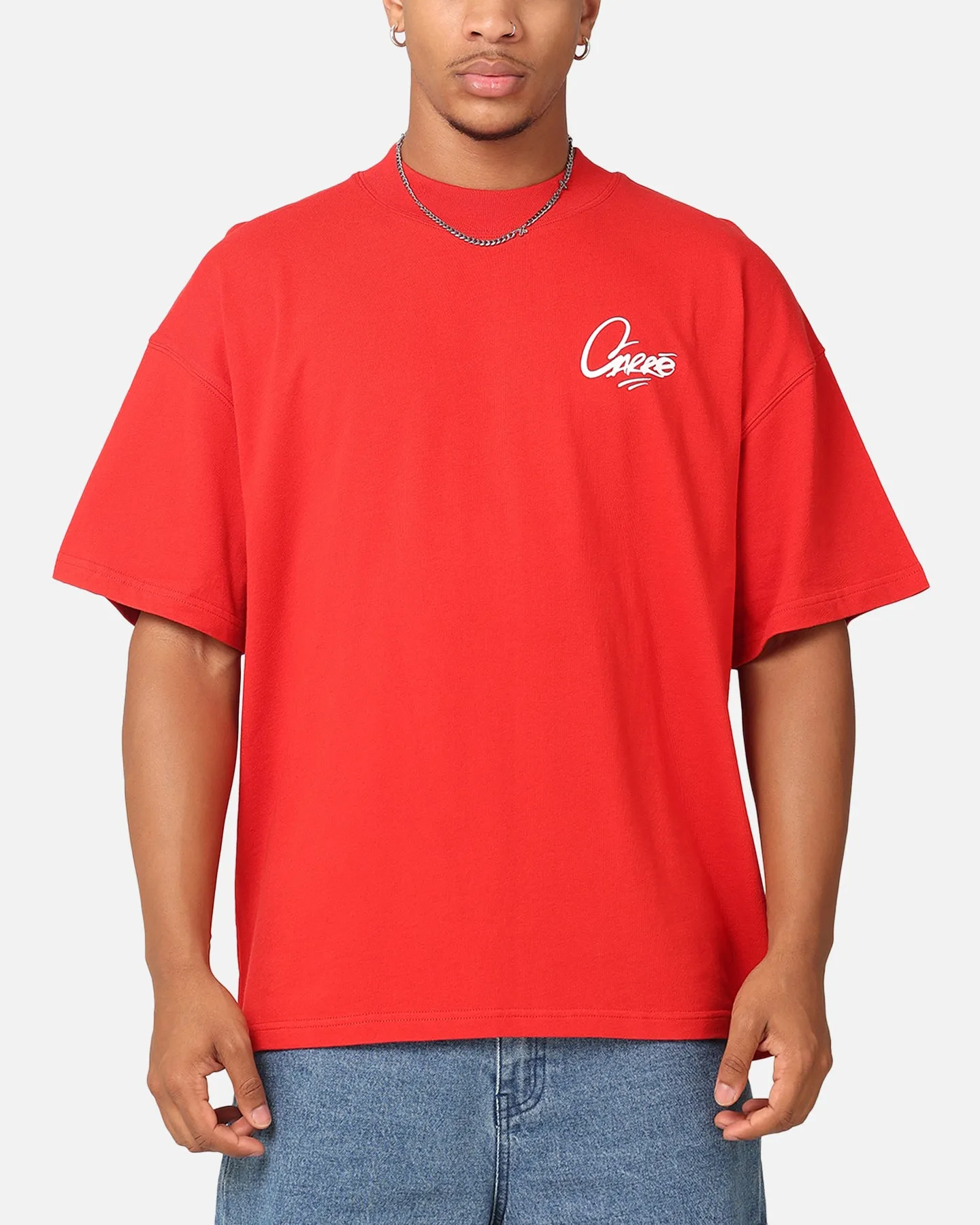 Carre Graffiti T-Shirt Red sold by Culture Kings product image thumbnail 2