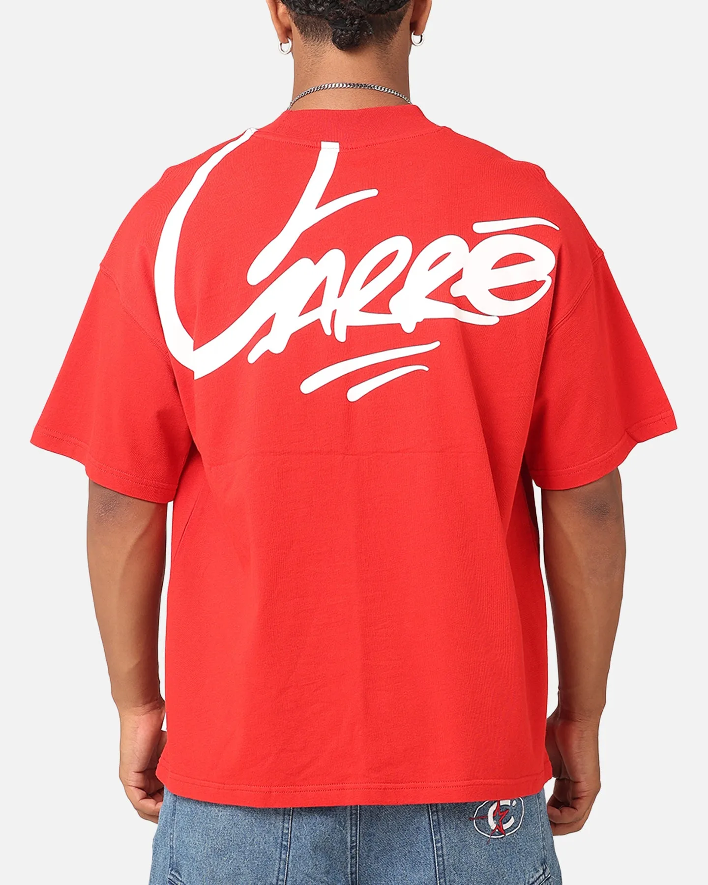 Carre Graffiti T-Shirt Red sold by Culture Kings