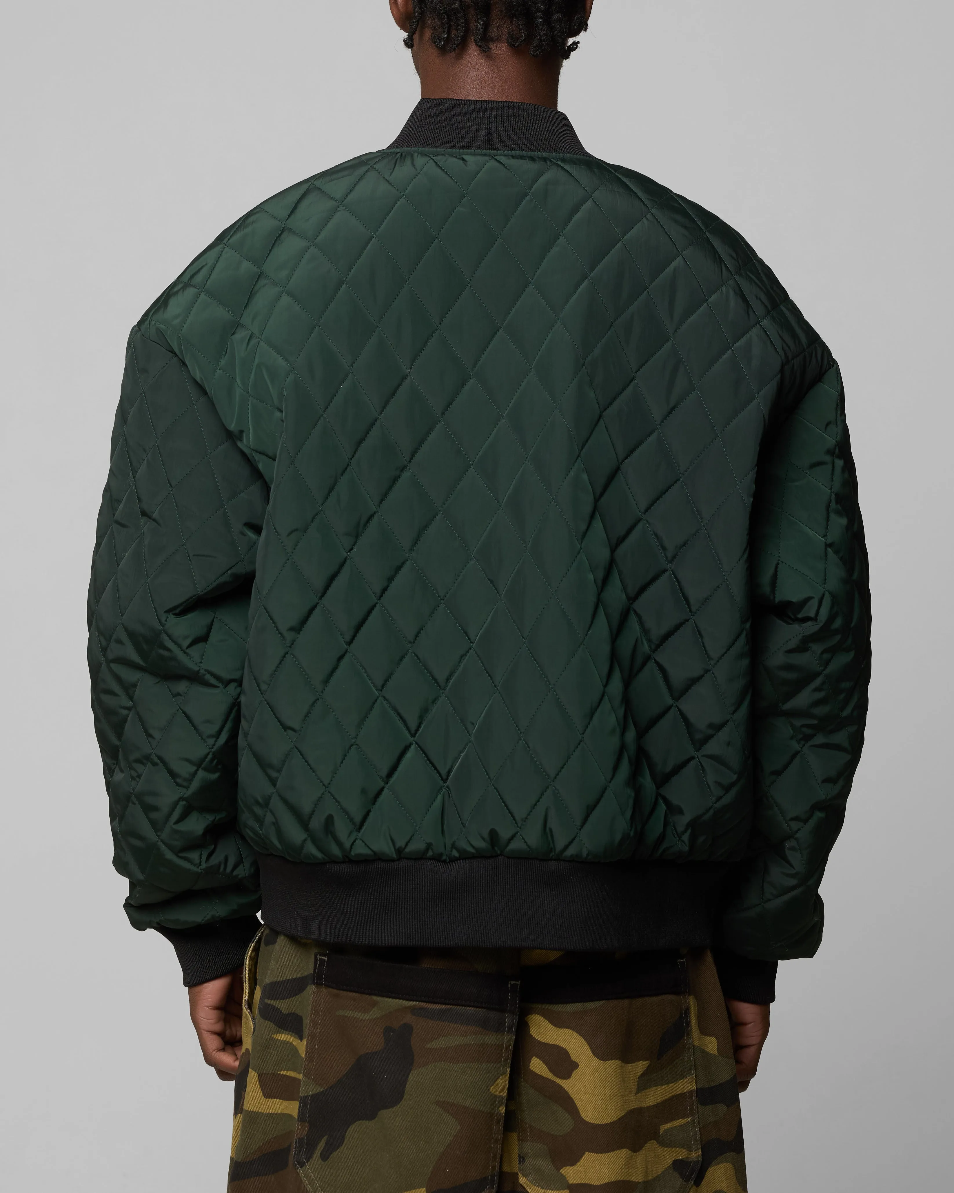 Loiter Cyber Reversible Bomber Jacket Red/Green sold by Culture Kings product image thumbnail 5
