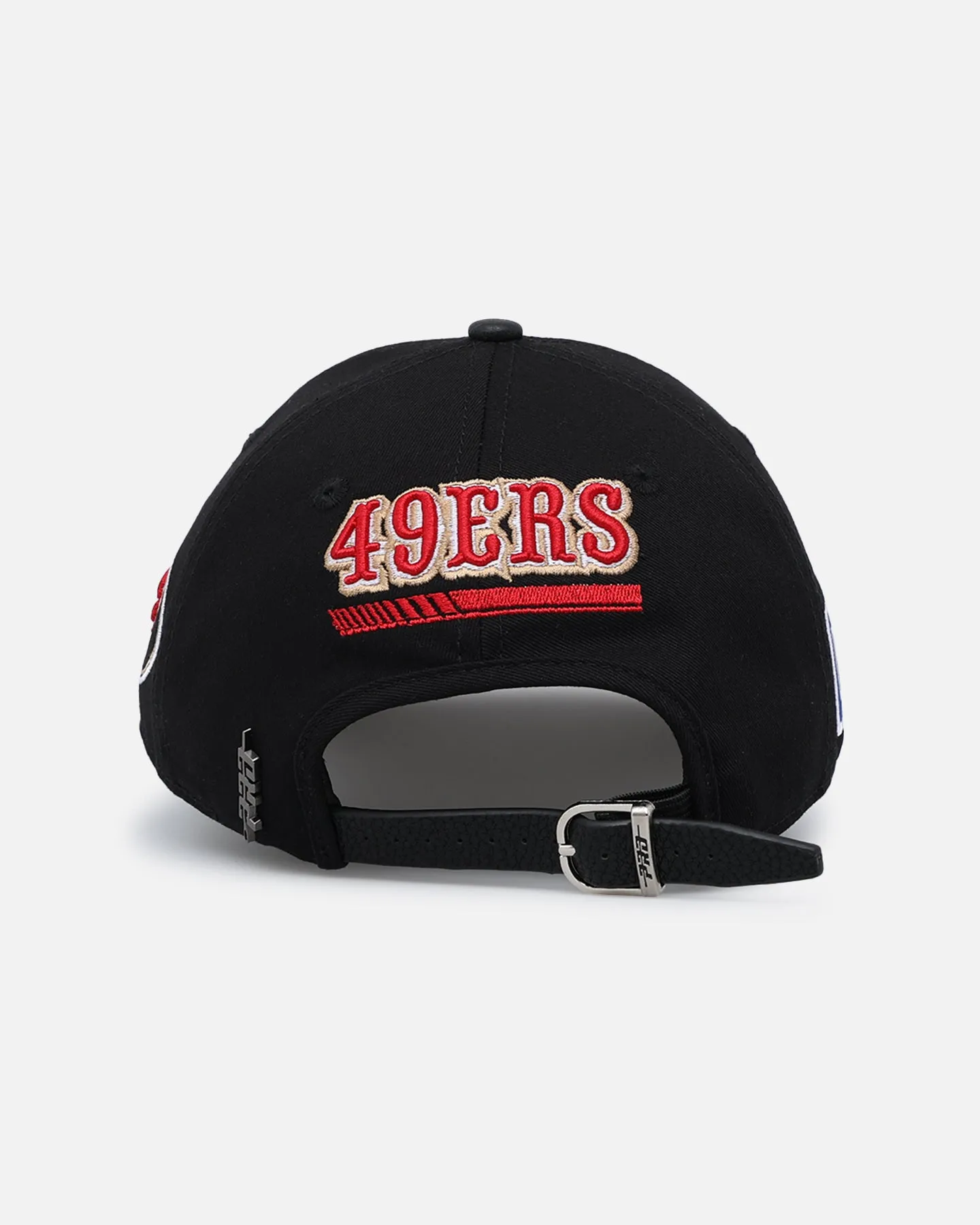 Pro Standard San Francisco 49ers Fast Lane Logo Dad Hat Strapback Black sold by Culture Kings product image thumbnail 2