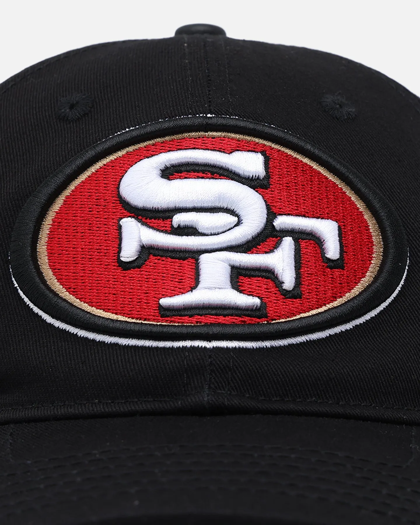 Pro Standard San Francisco 49ers Fast Lane Logo Dad Hat Strapback Black sold by Culture Kings product image thumbnail 5